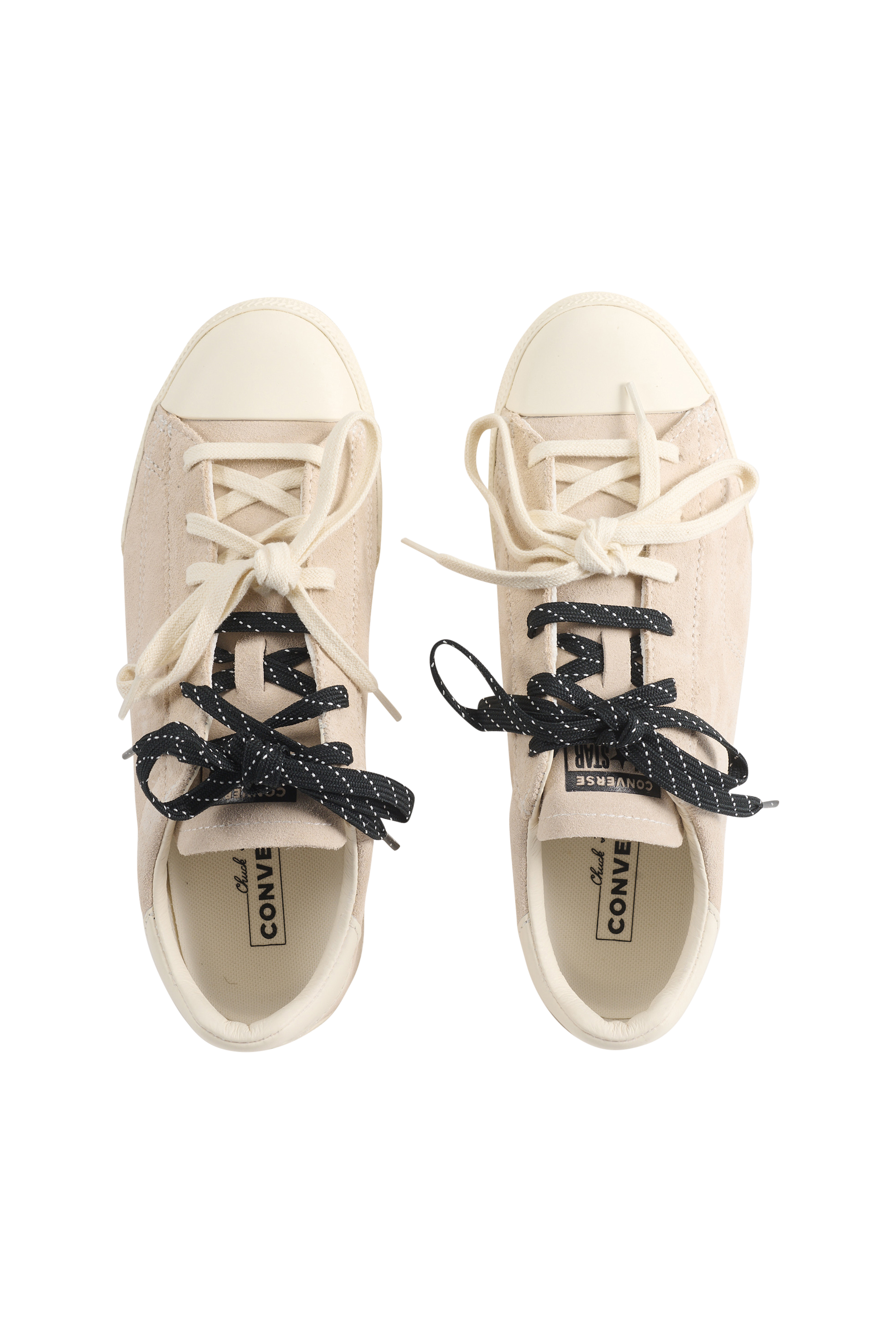 Men?s Storm 96 LO fabric and leather sneakers | Beige CONVERSE Women