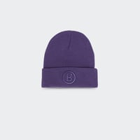 Beanie R LOGO Dark purple
