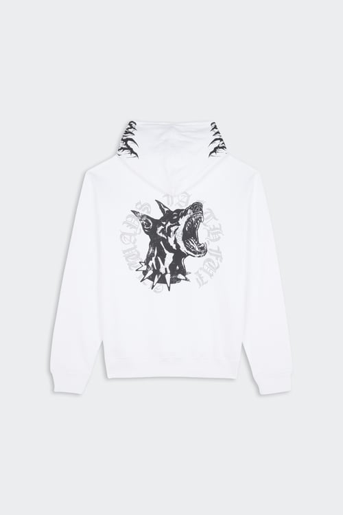 WASTED Hoodie zippé Blanc