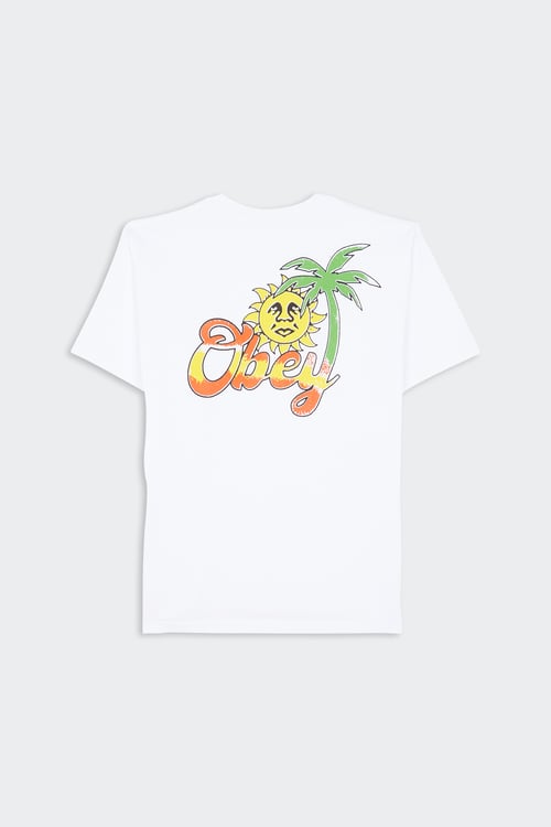 OBEY T-shirt Blanc