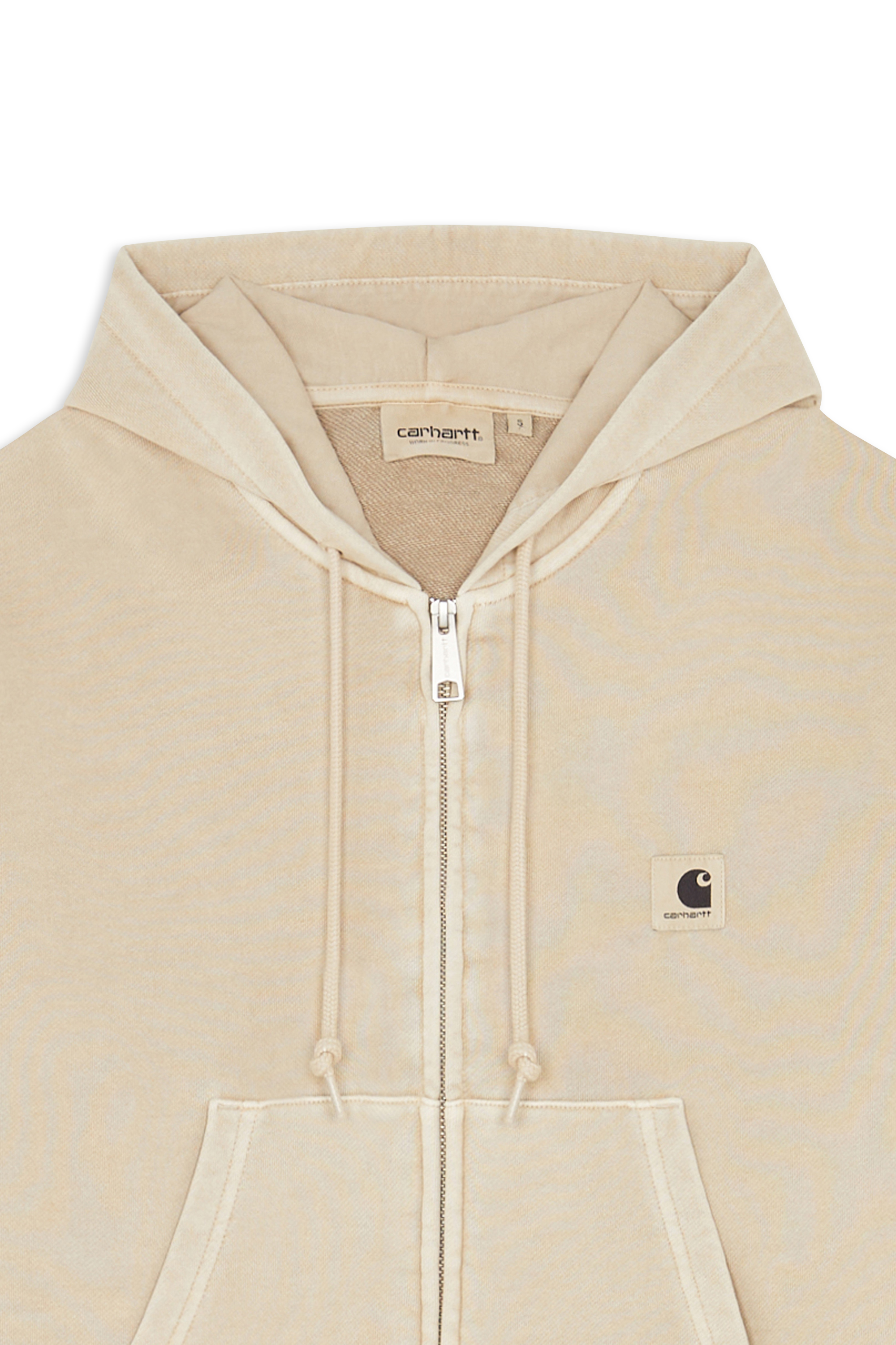 Zip-up hoodie Beige