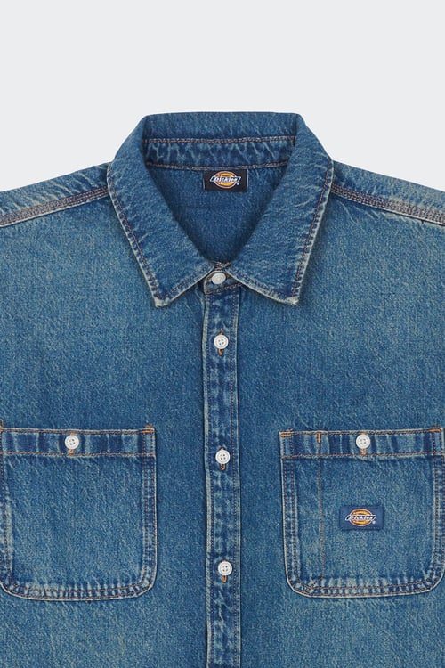 DICKIES Shirt Blue