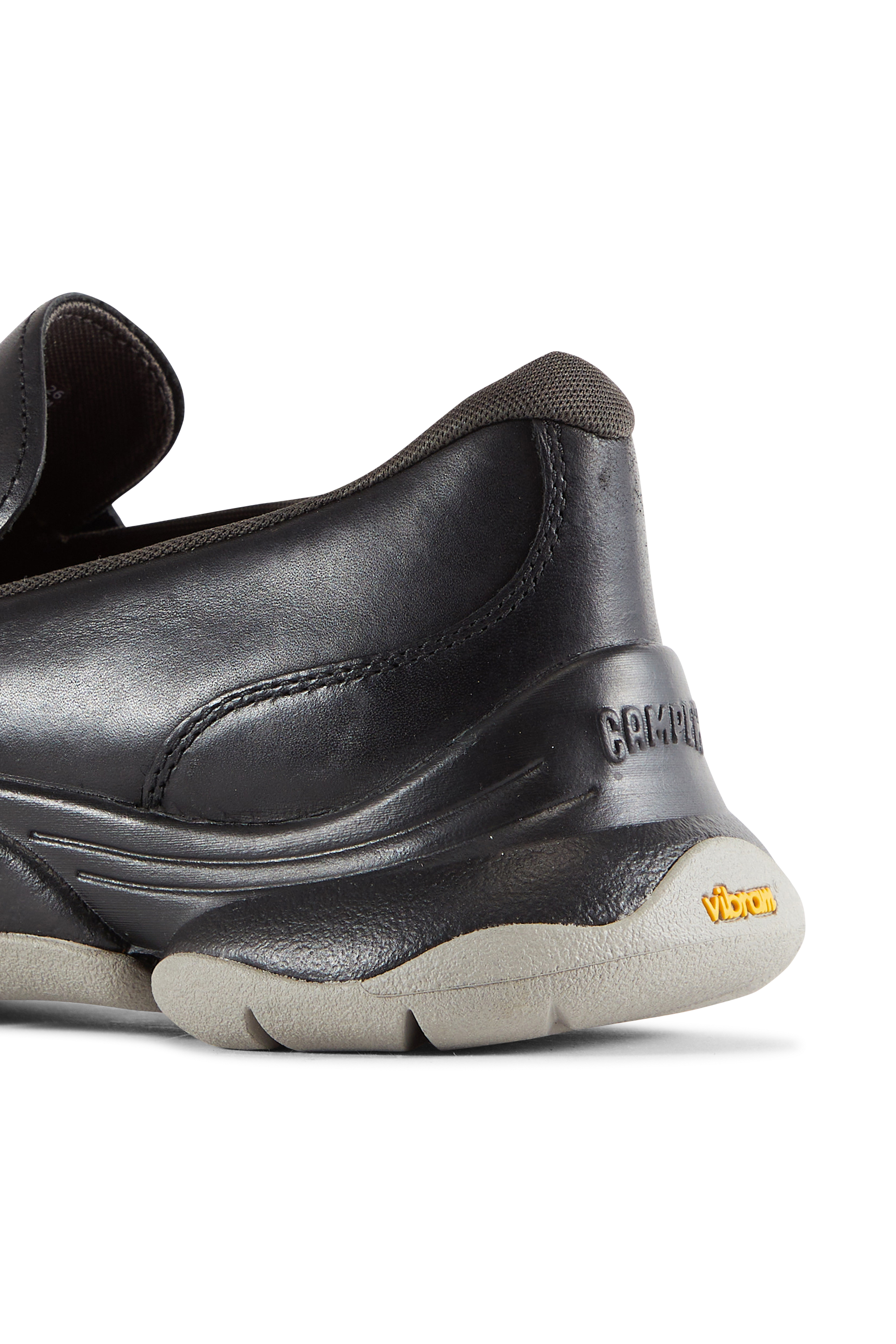 Leather deck shoes | Black CAMPER Men