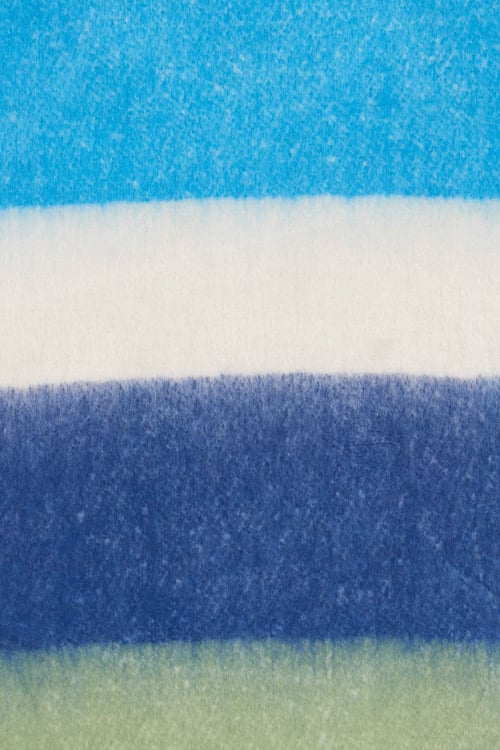 VERB TO DO Echarpe Bleu