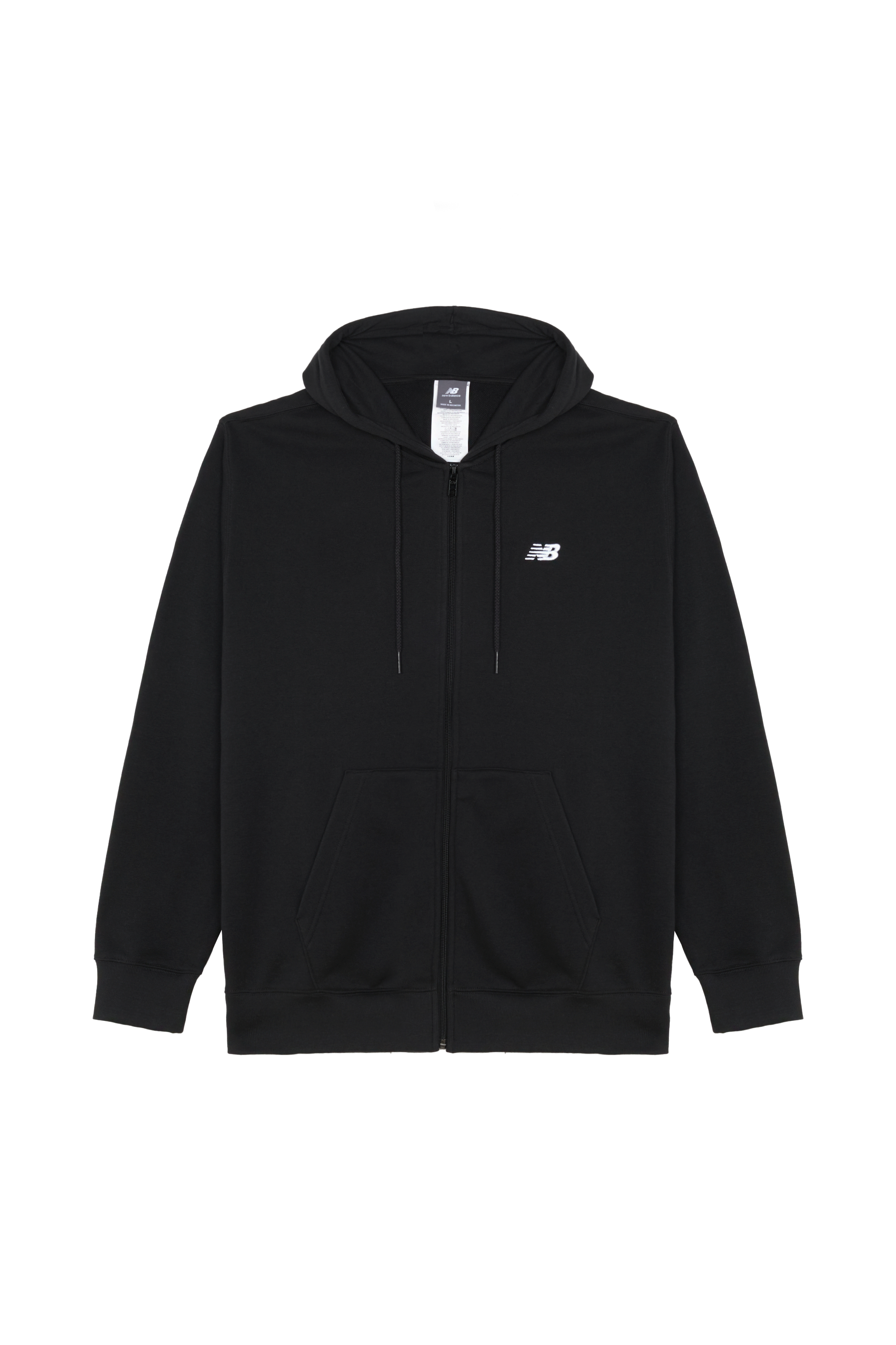 Zip-up hoodie Black