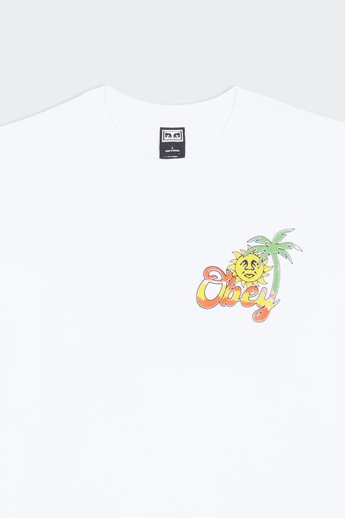OBEY T-shirt Blanc