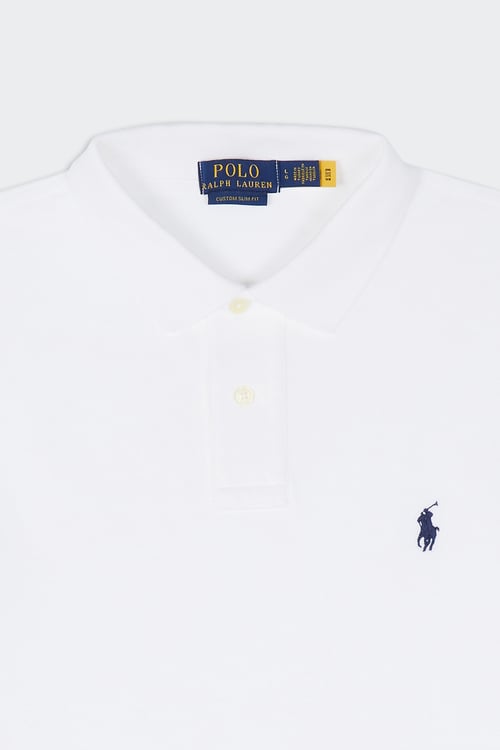 POLO RALPH LAUREN Polo slim-fit en coton Blanc