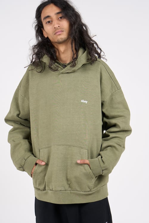 OBEY Hoodie Vert