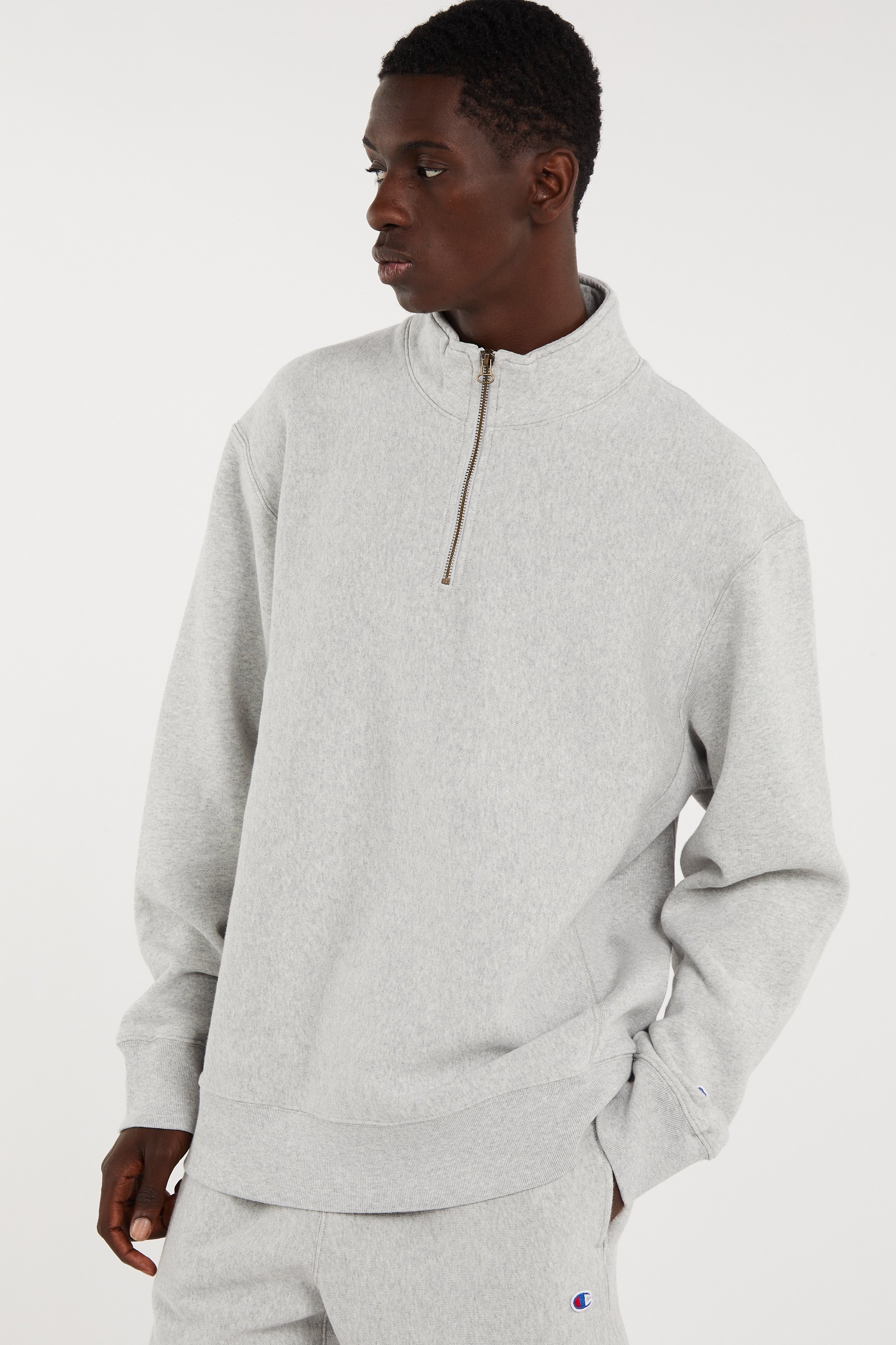 Tommy badge sweatshirt | Grey CHAMPION Men