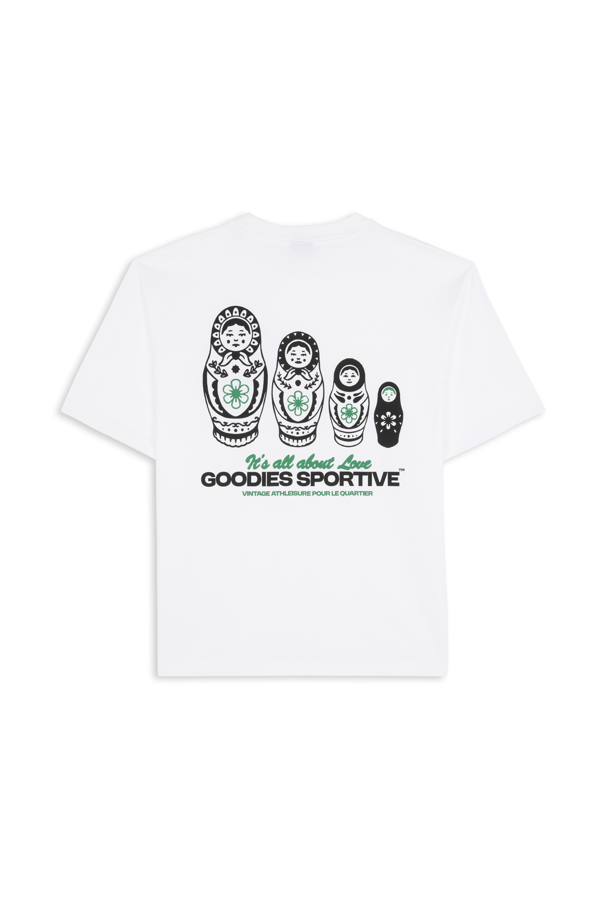 T-shirt GOODIES SPORTIVE Blanc