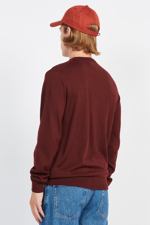 FARAH Pull Rouge