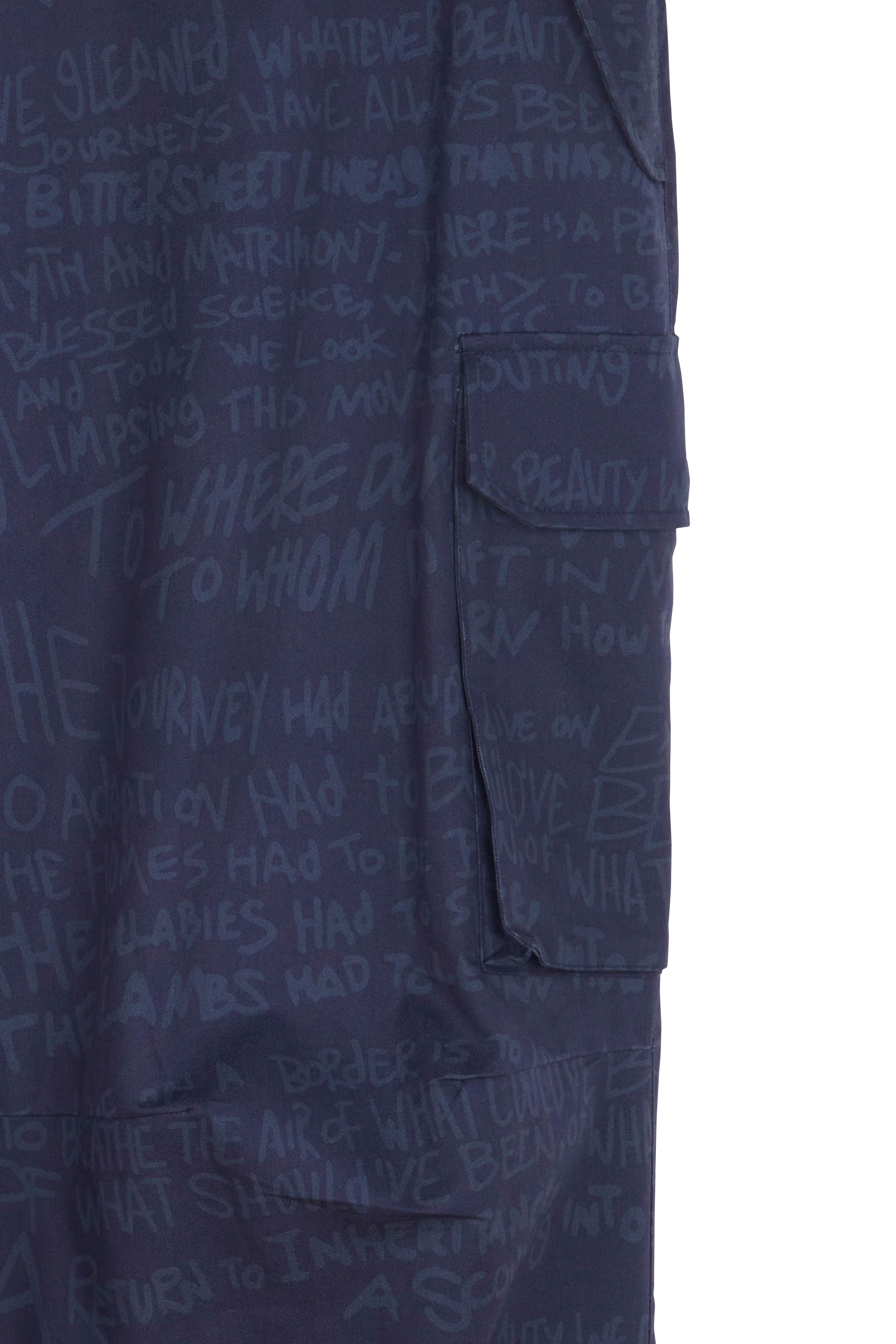 Straight leg pants Blue