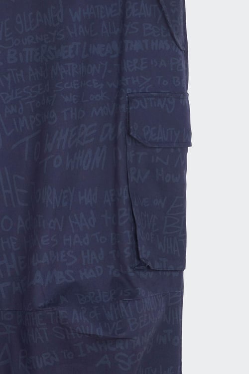 DAILY PAPER Pantalon droit Bleu
