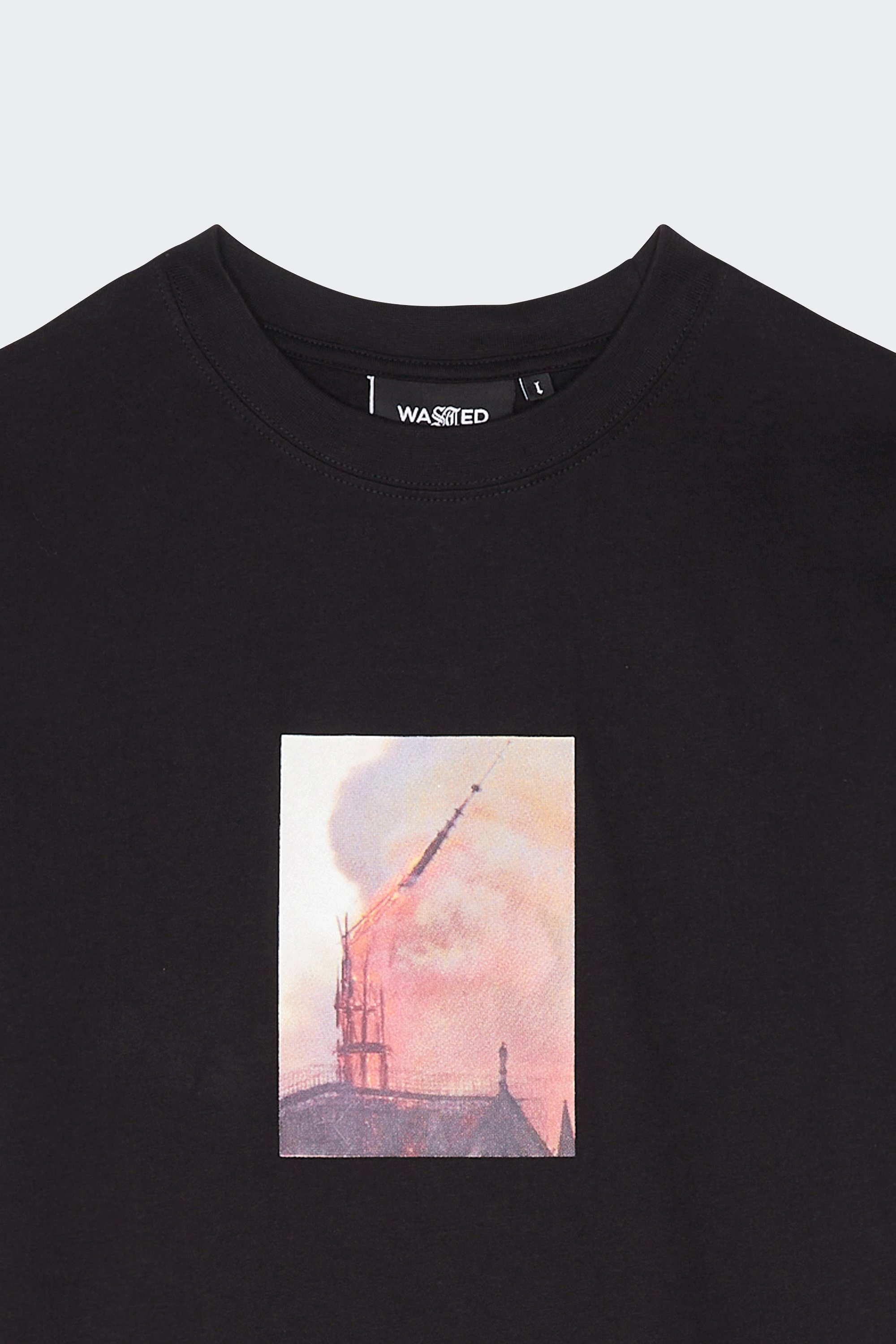 T-shirt | Black by WASTED T-shirt Black