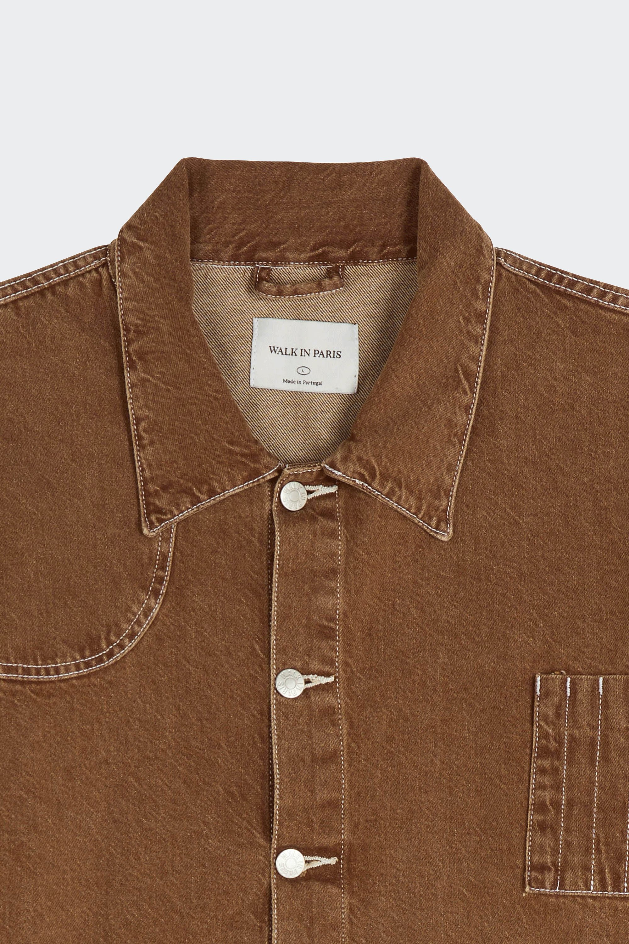 Jacket | Brown by WALK IN PARIS Jacket Brown