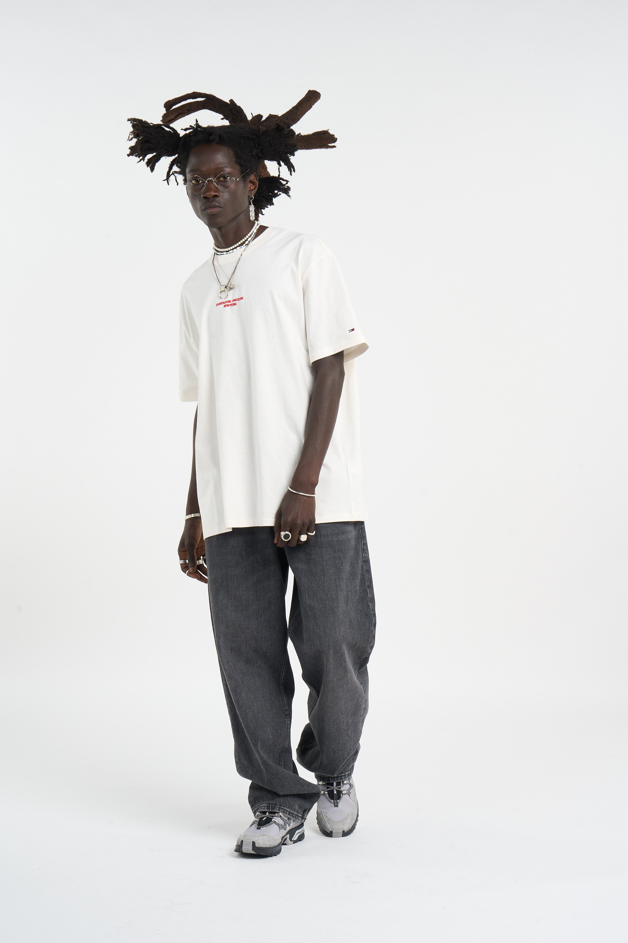 T-shirt TOMMY JEANS White