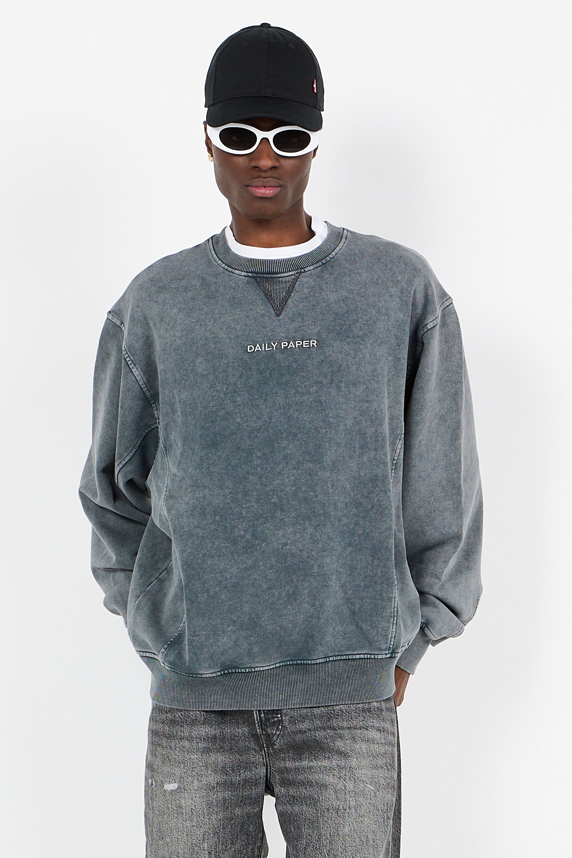 sweatshirt  | Gris by DAILY PAPER sweatshirt  Gris