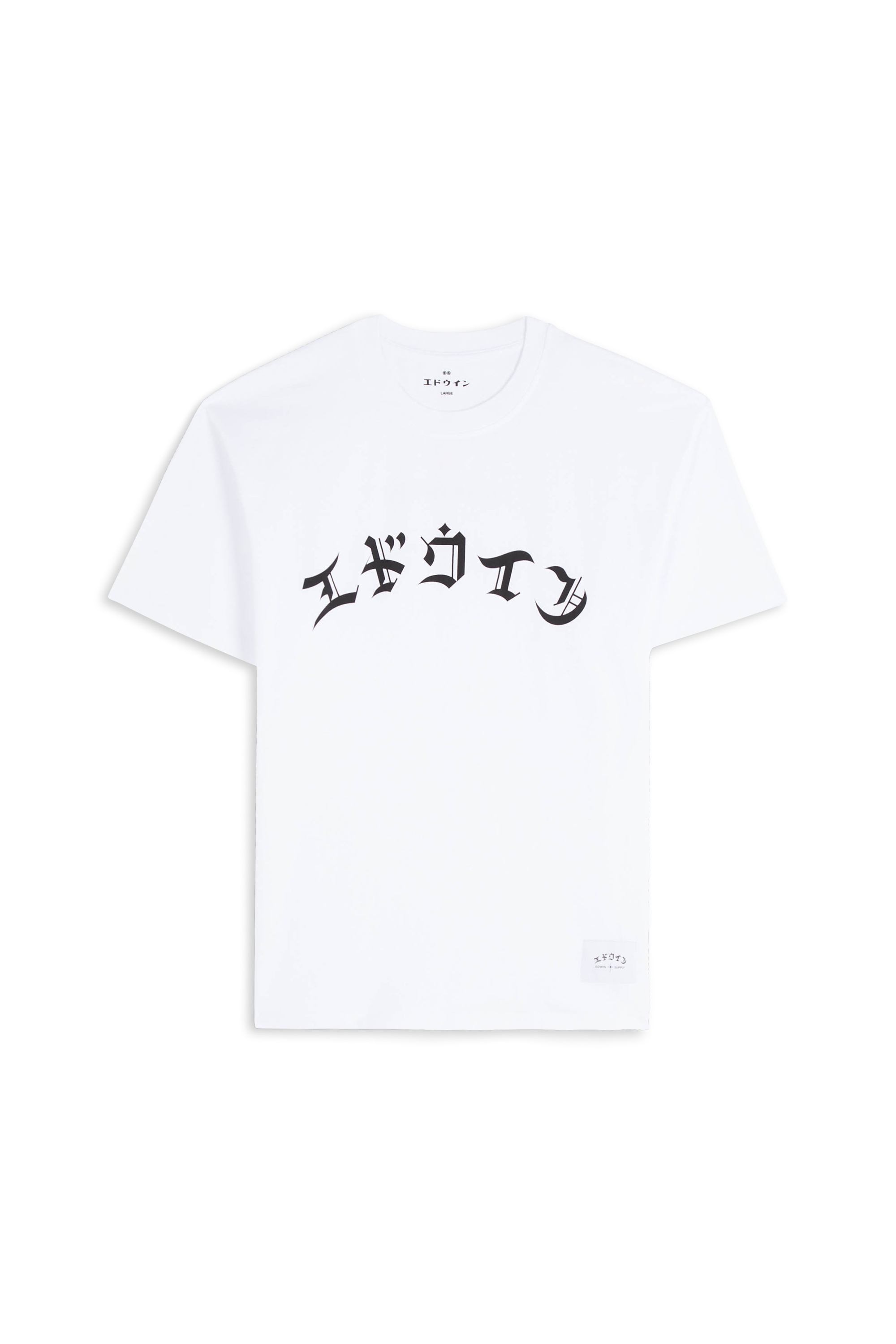 Regular-fit round-neck cotton T-shirt White