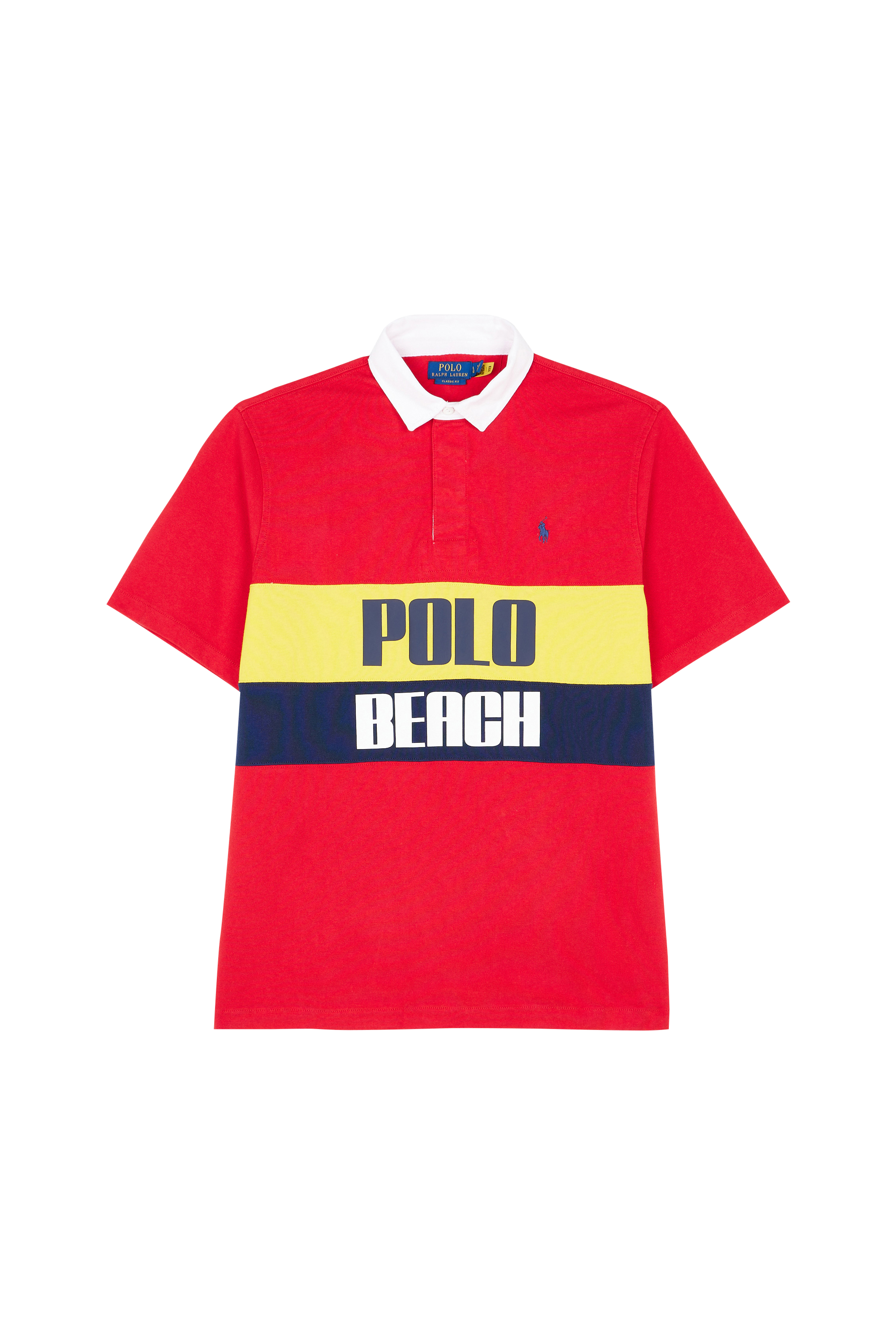 Polo manches courtes Rouge