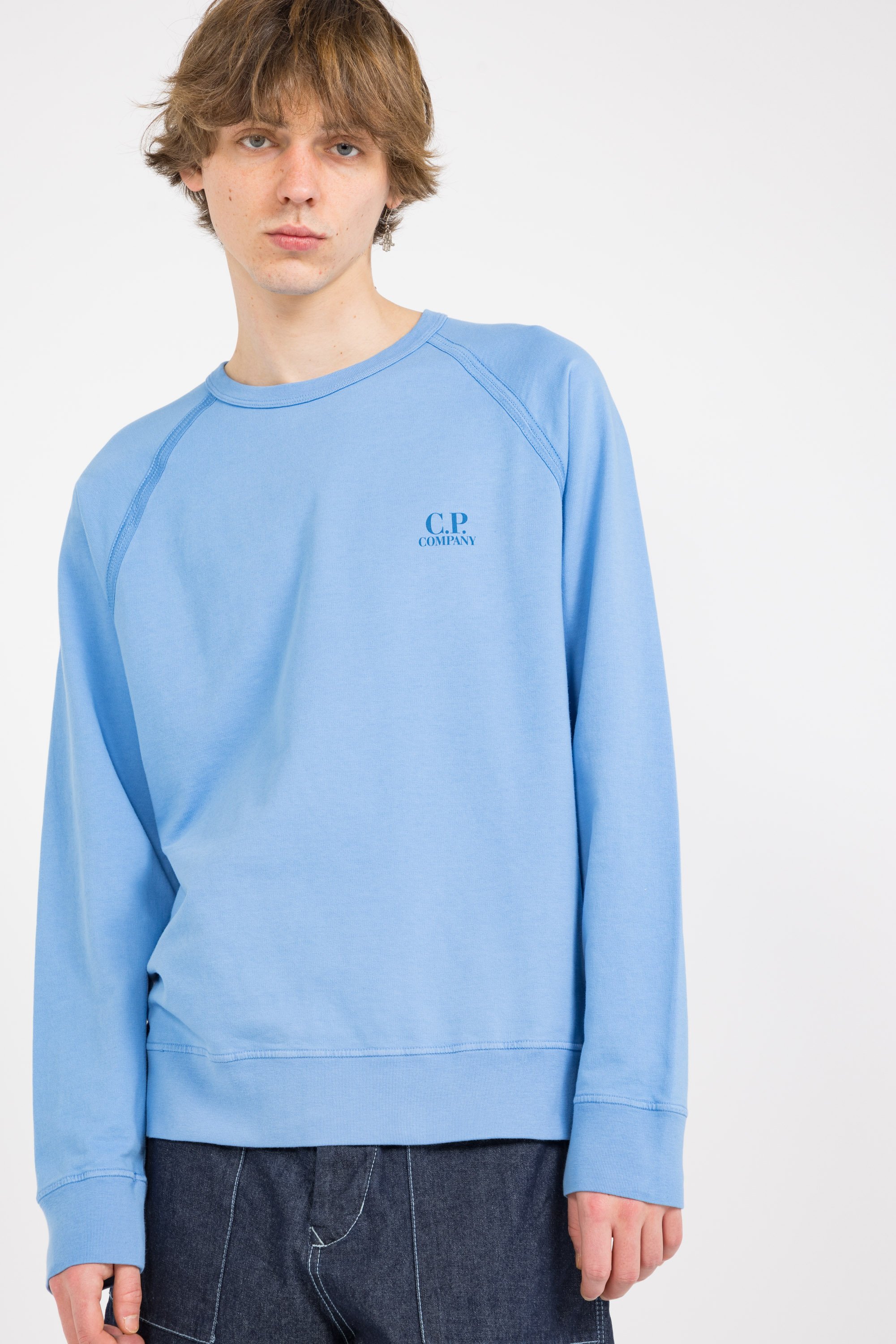 Sweatshirt | Bleu by C.P. COMPANY Sweatshirt Bleu