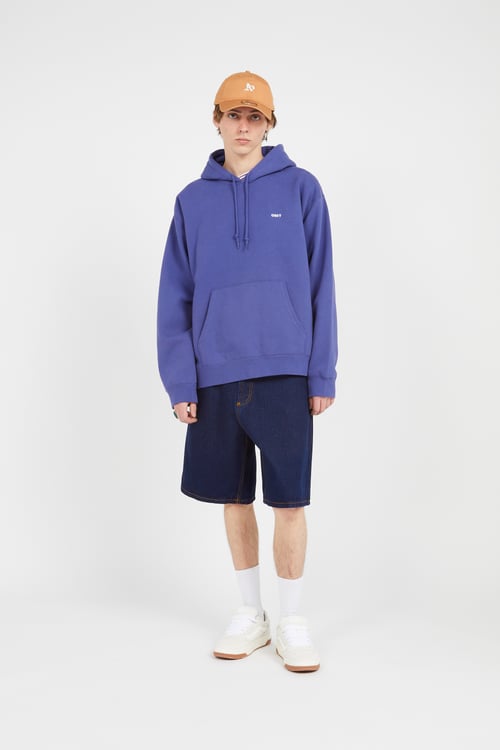 OBEY Hoodie Bleu