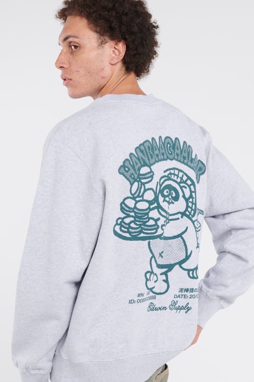 EDWIN Sweatshirt Gris