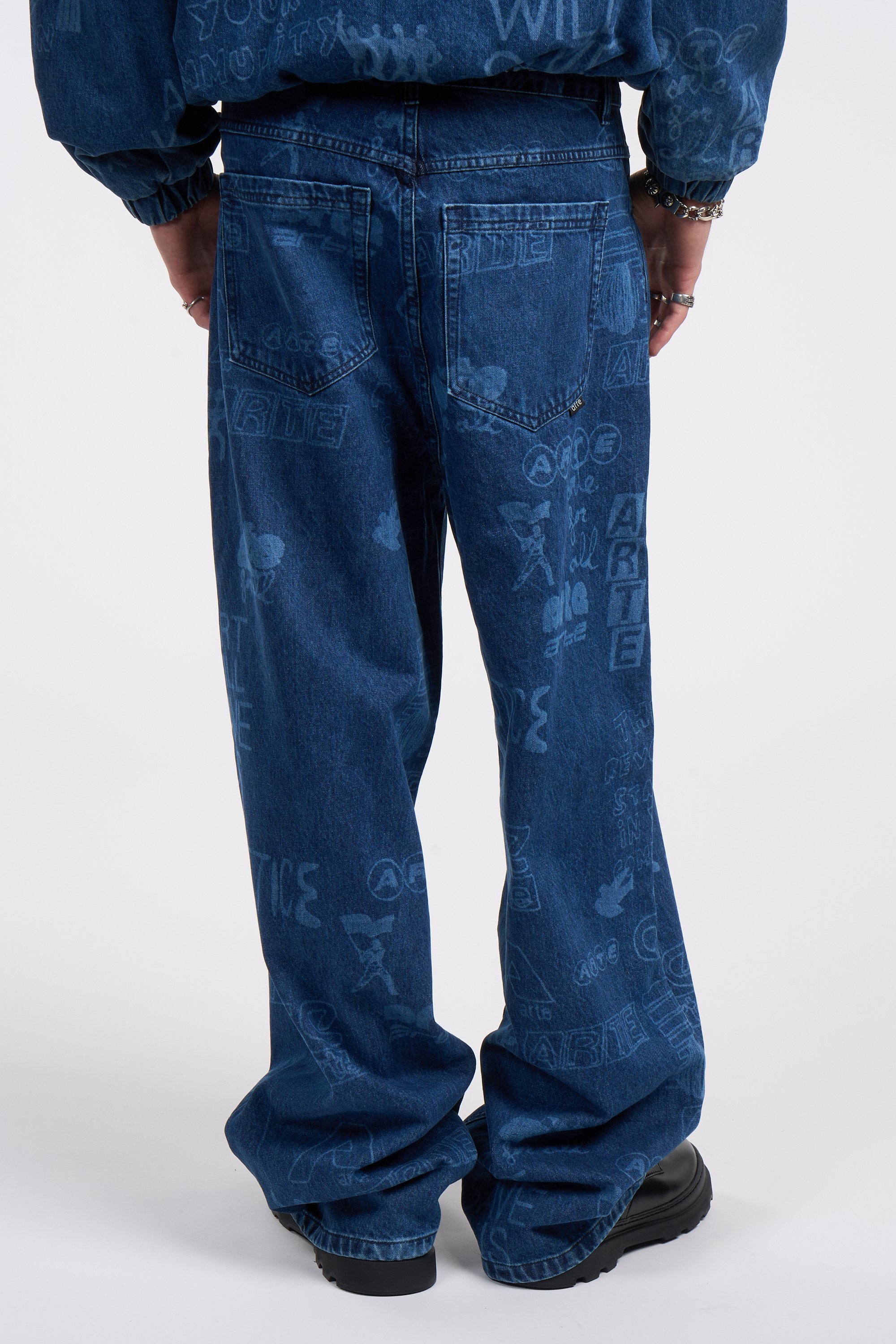 Pantalon Art saves pants Bleu Arte antwerp Homme Citadium