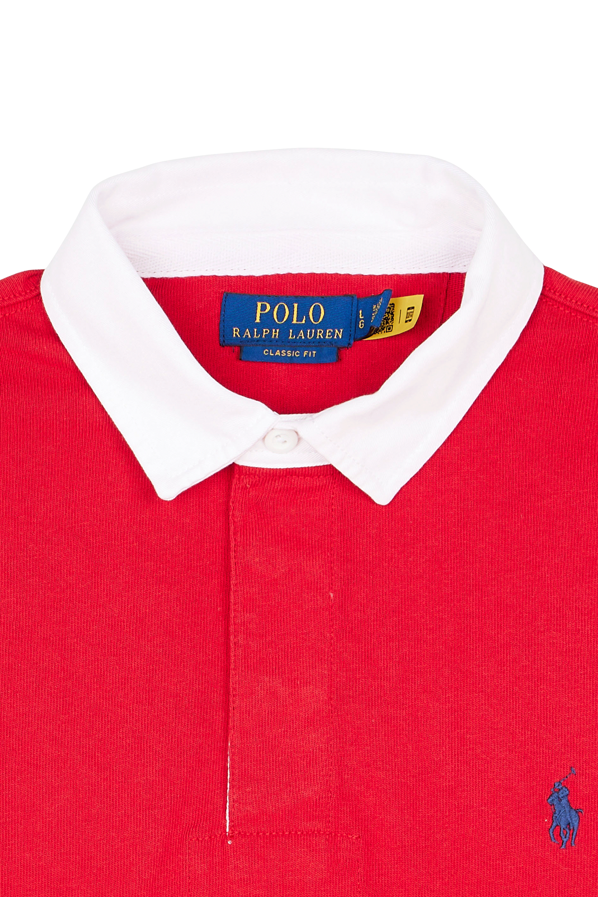 Polo manches courtes Rouge