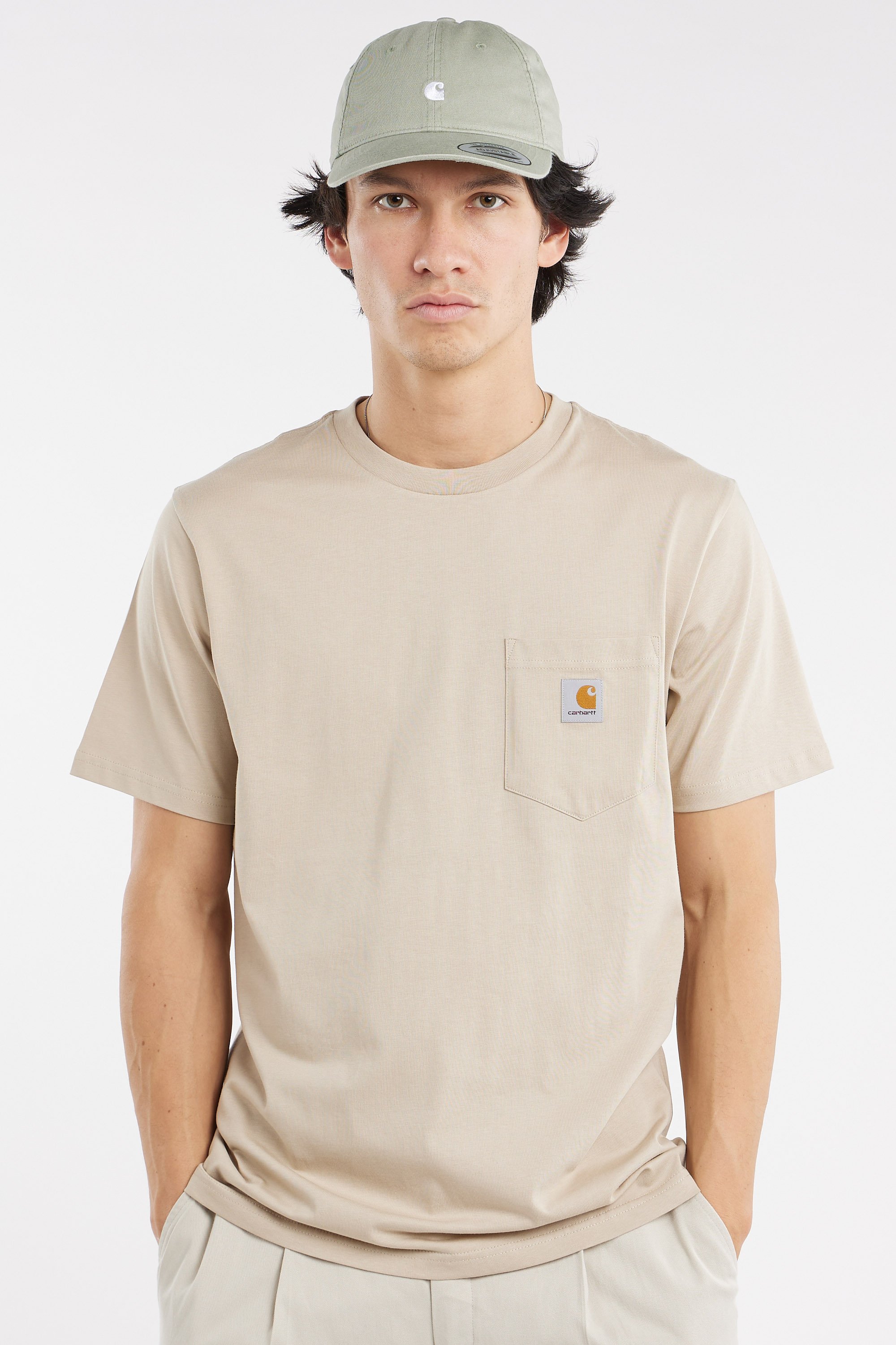 T-shirt | Beige by CARHARTT WIP T-shirt Beige