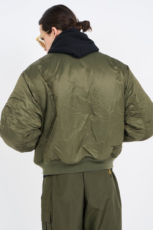 SCHOTT Bomber jacket Khaki