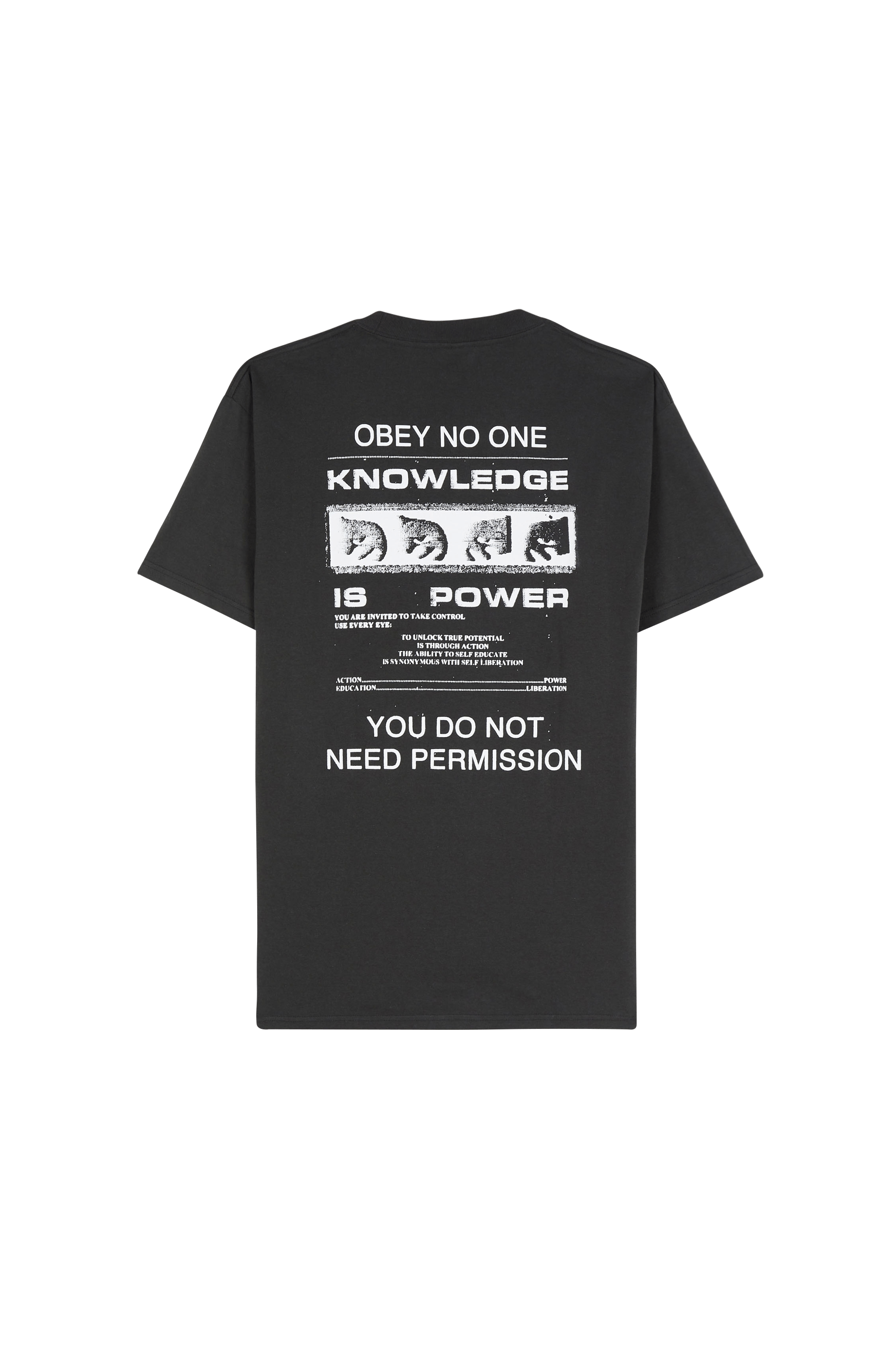 T-shirt | Noir OBEY Homme