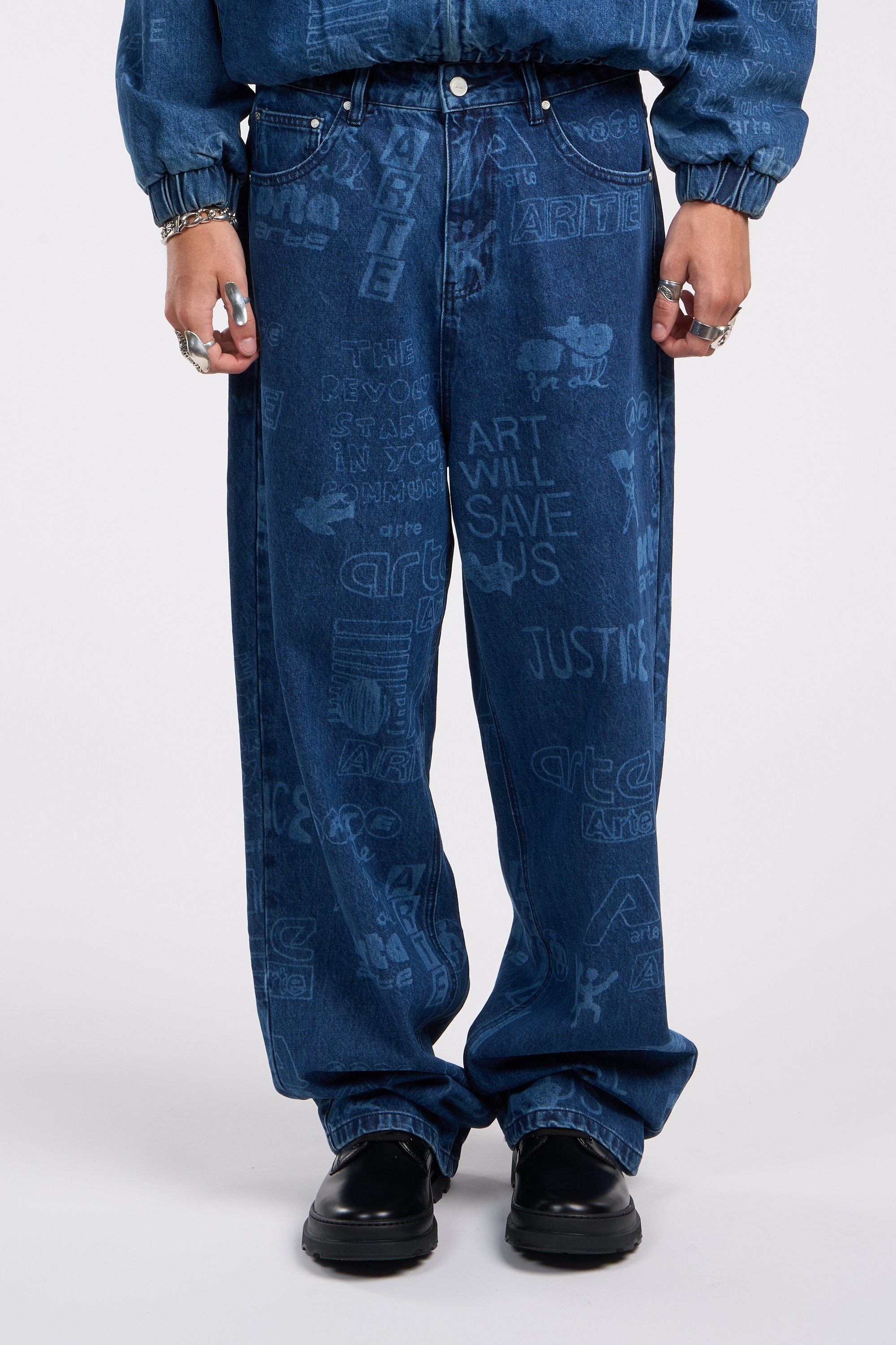Pantalon Bleu