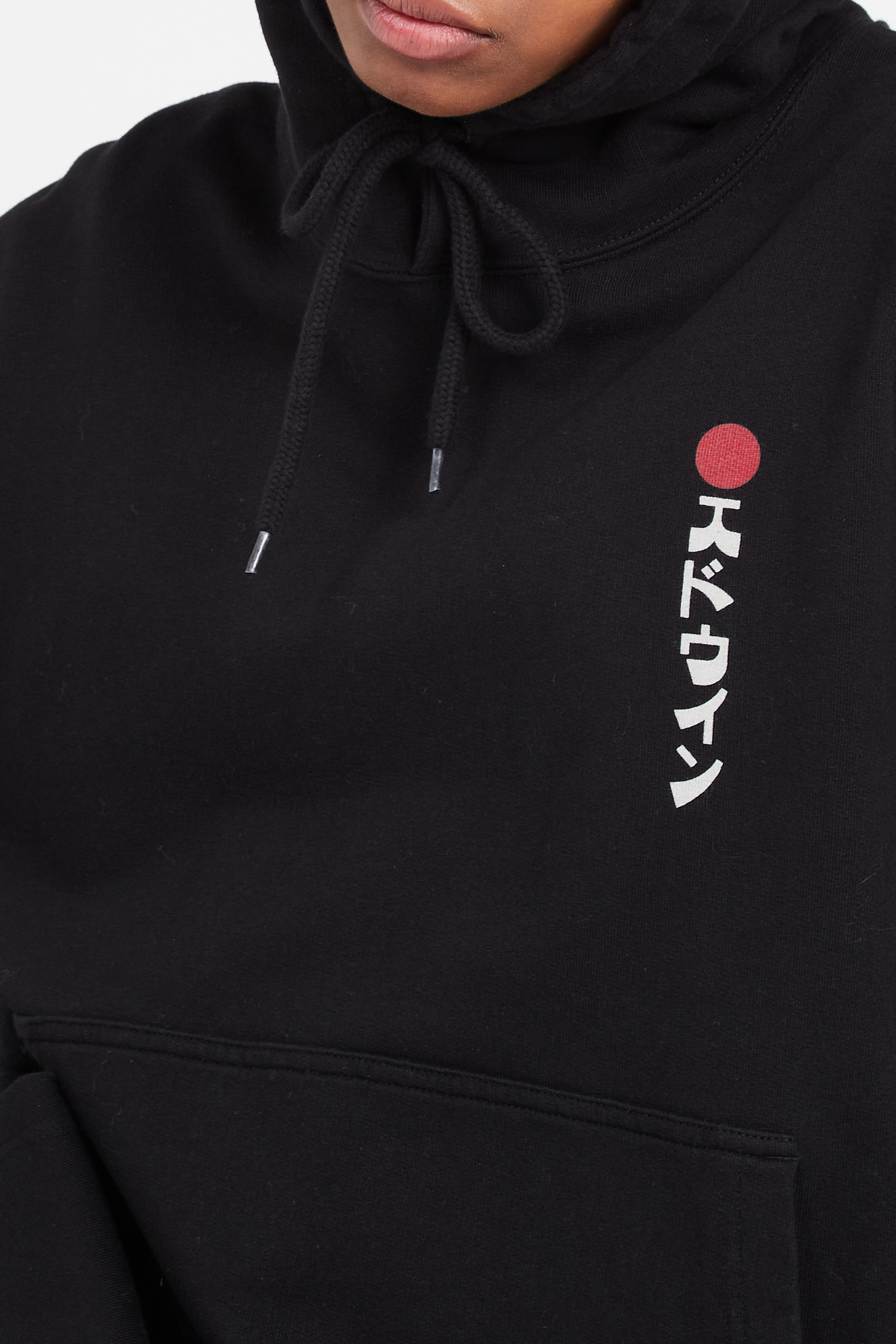 Hoodie | Black EDWIN Women