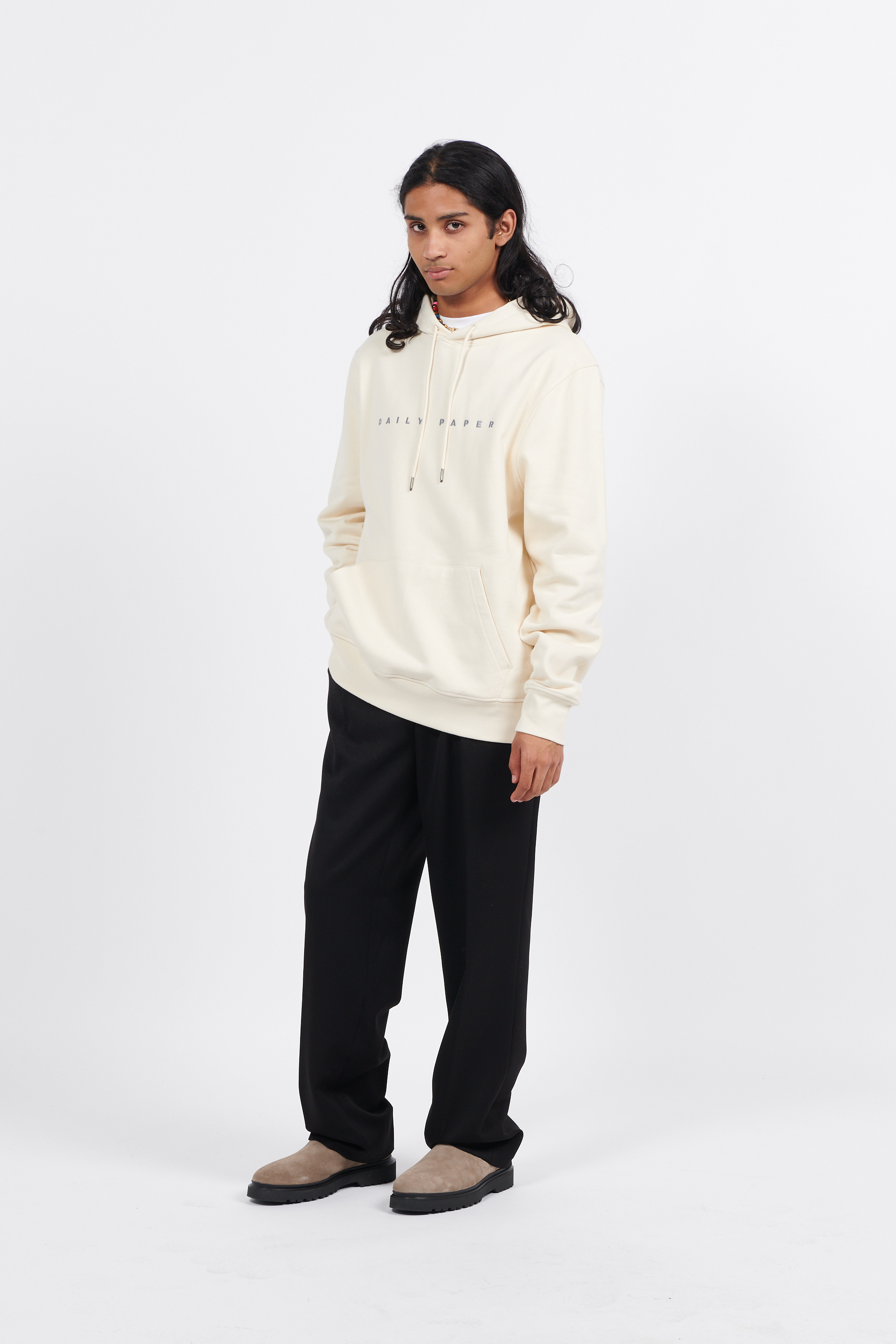 Sweat à capuche  Beige
