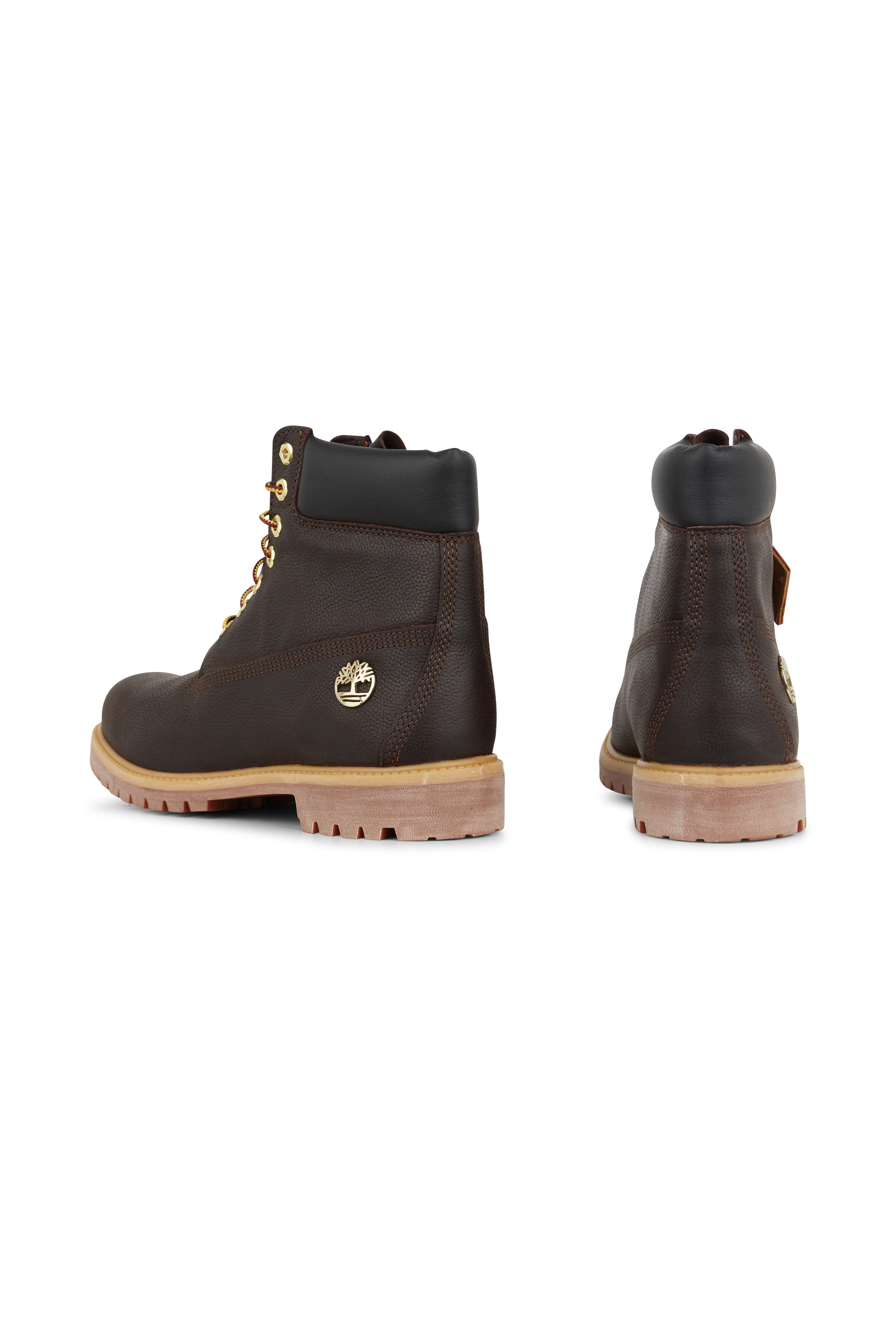 Heeled leather mid-calf boots | Brown TIMBERLAND Men