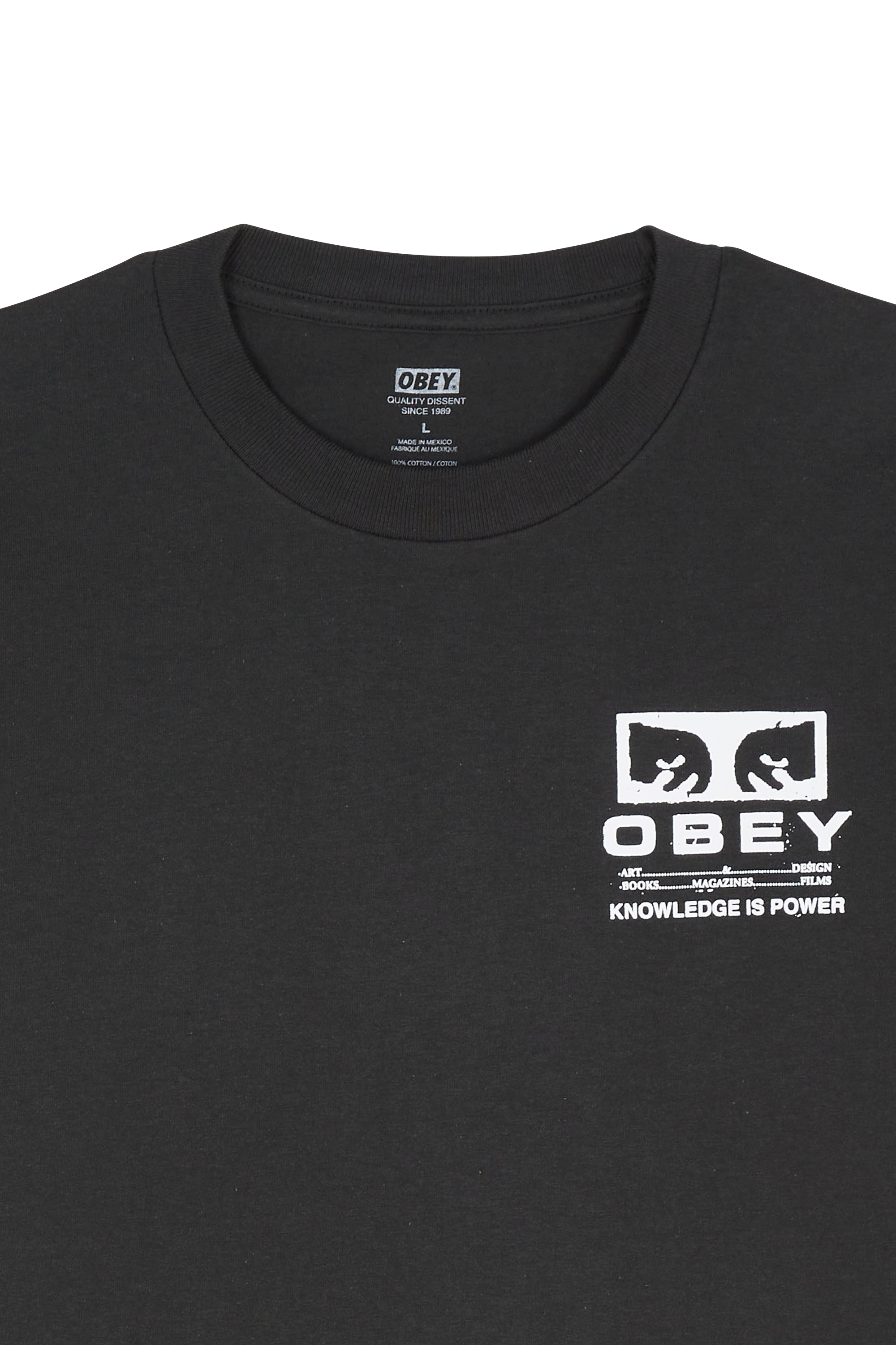 T-shirt | Noir OBEY Homme