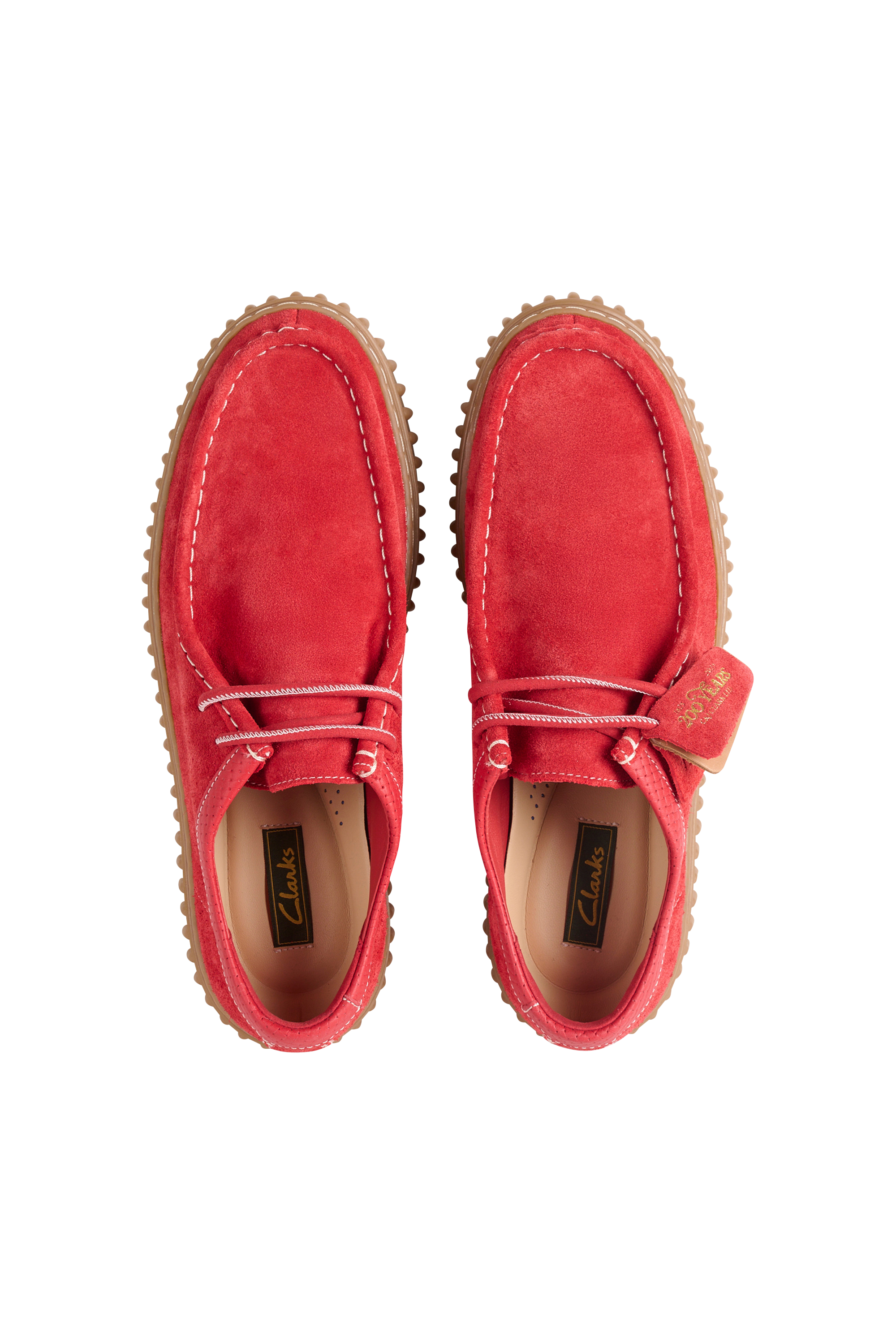 Bottines CLARKS ORIGINALS Rouge
