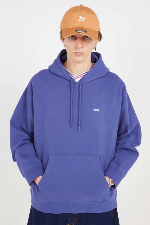 OBEY Hoodie Bleu