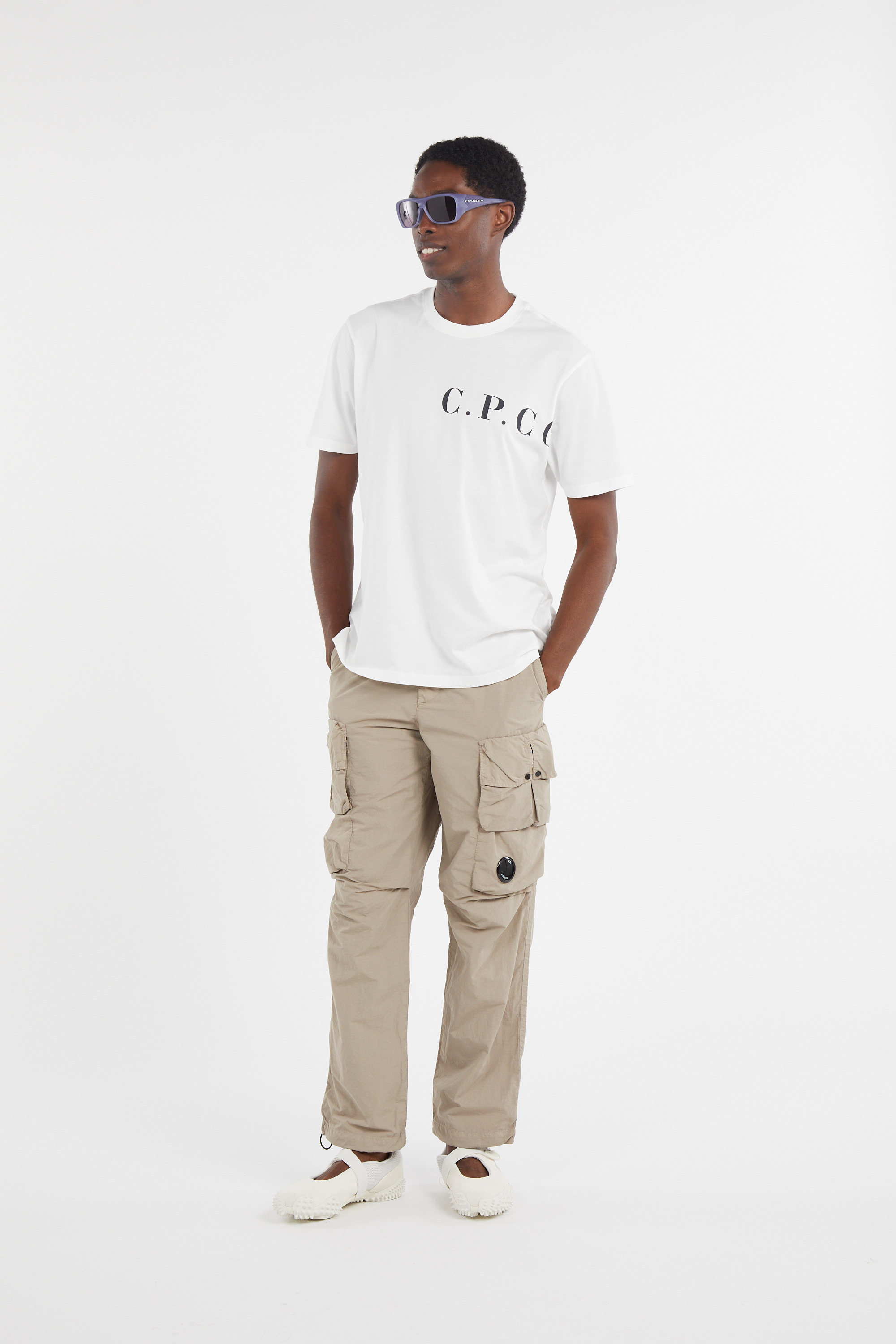 Pantalon cargo Kaki