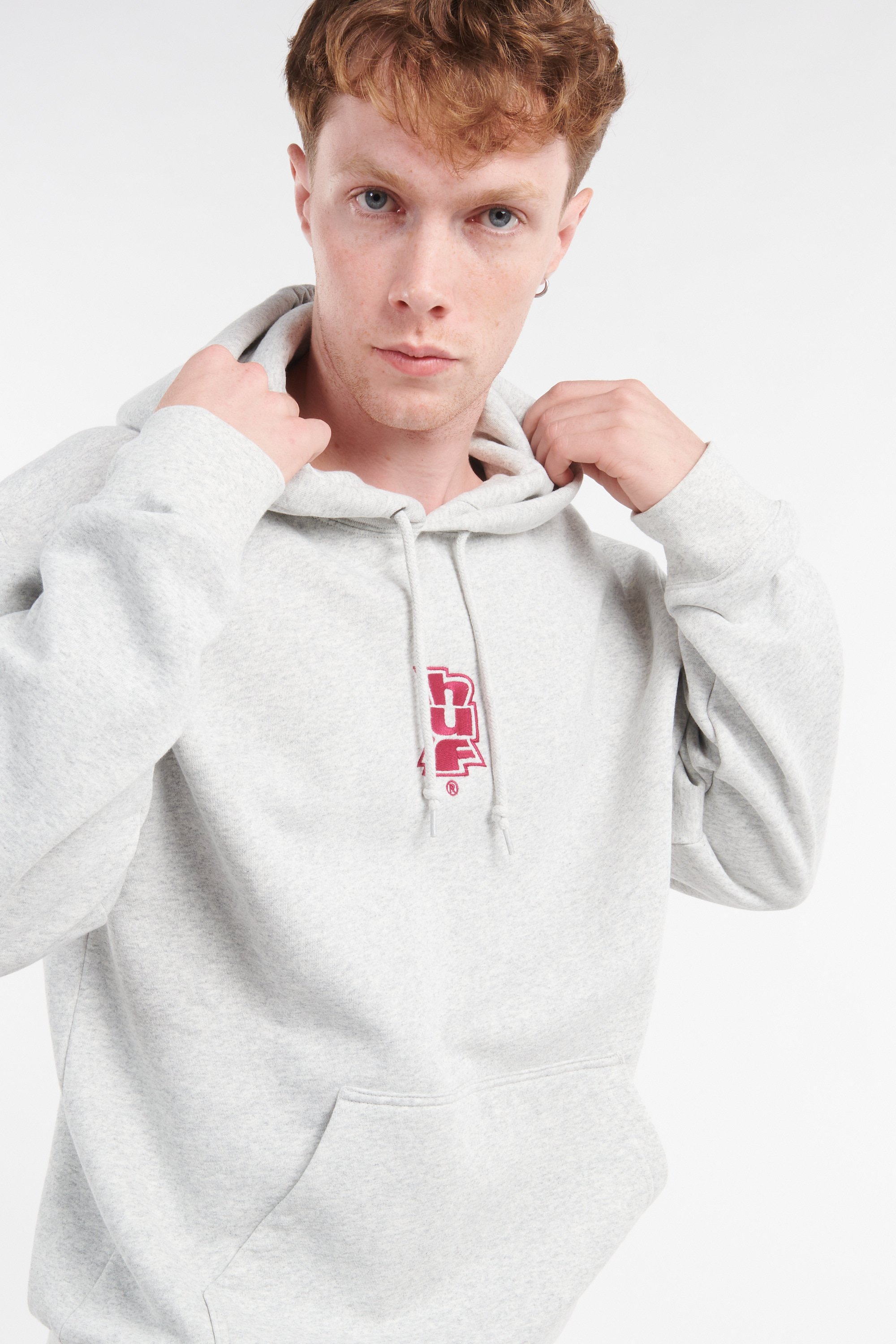 Hoodie | Grey HUF Men