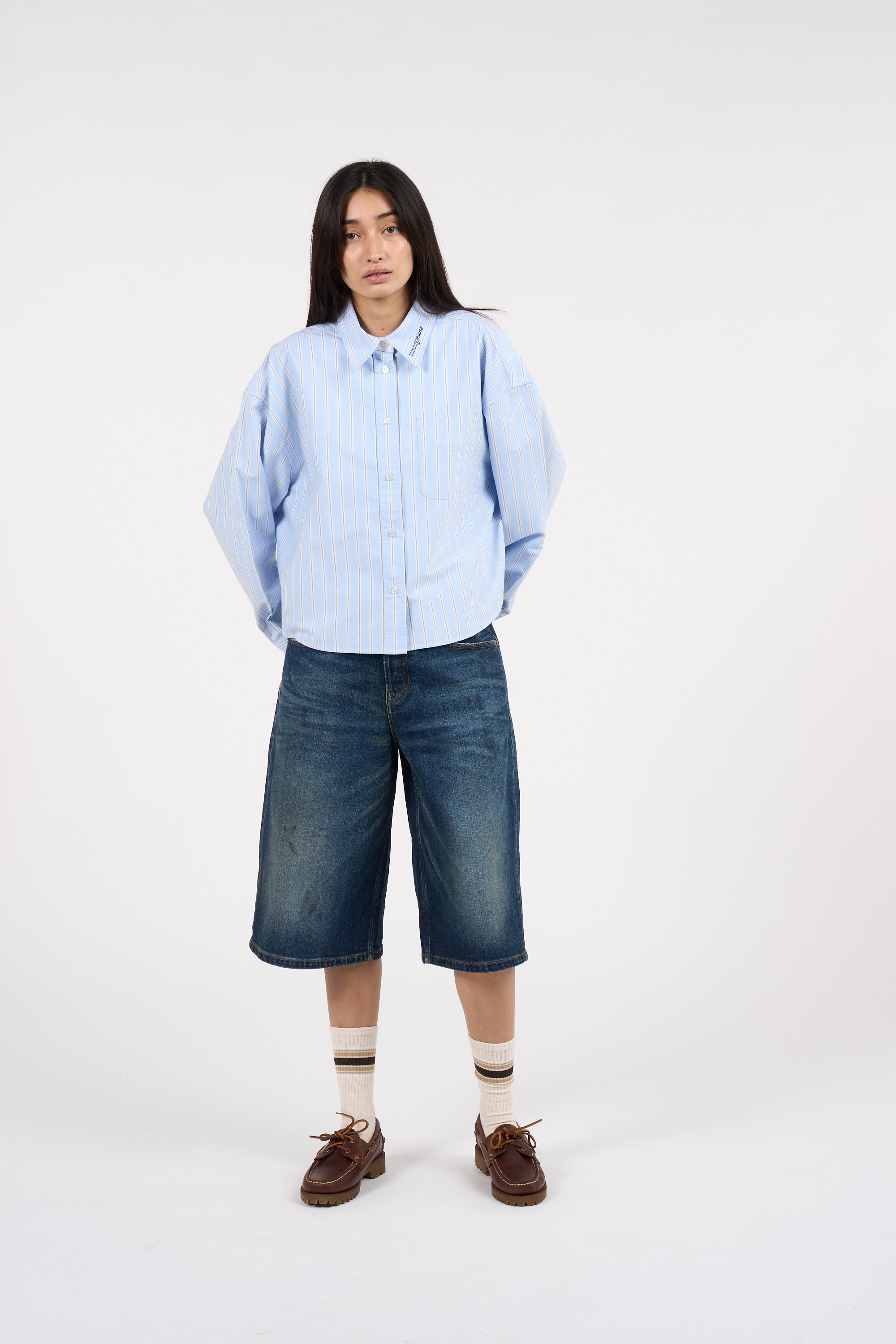 Chemise TOMMY JEANS Bleu