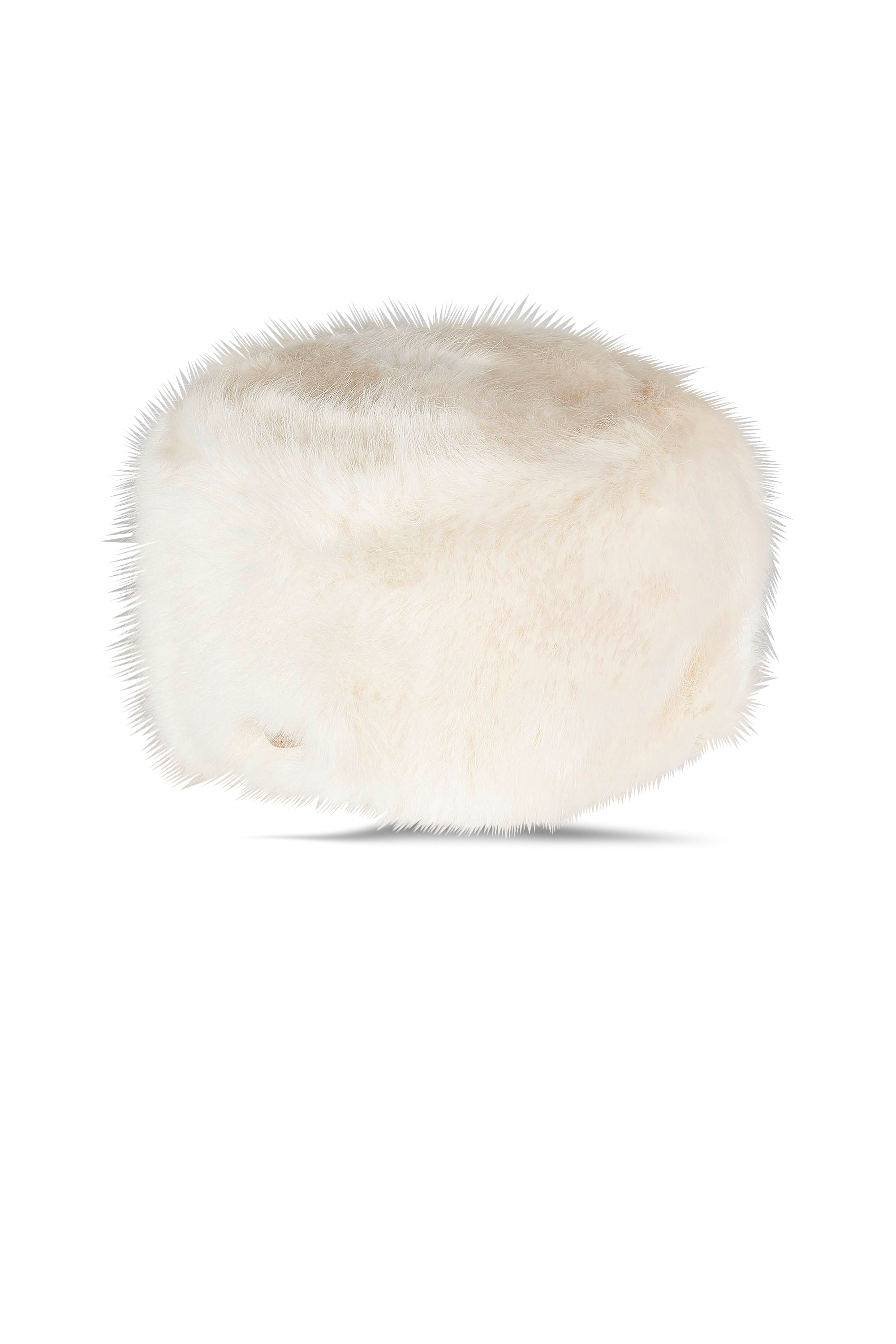 Toque en fausse fourrure Blanc