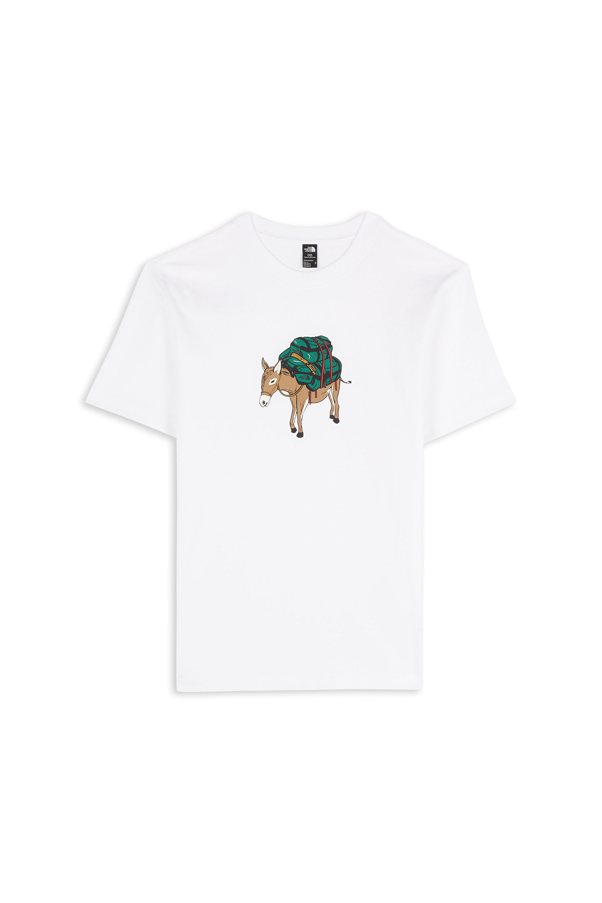 T-shirt DONKEY TAXI RELAX Blanc