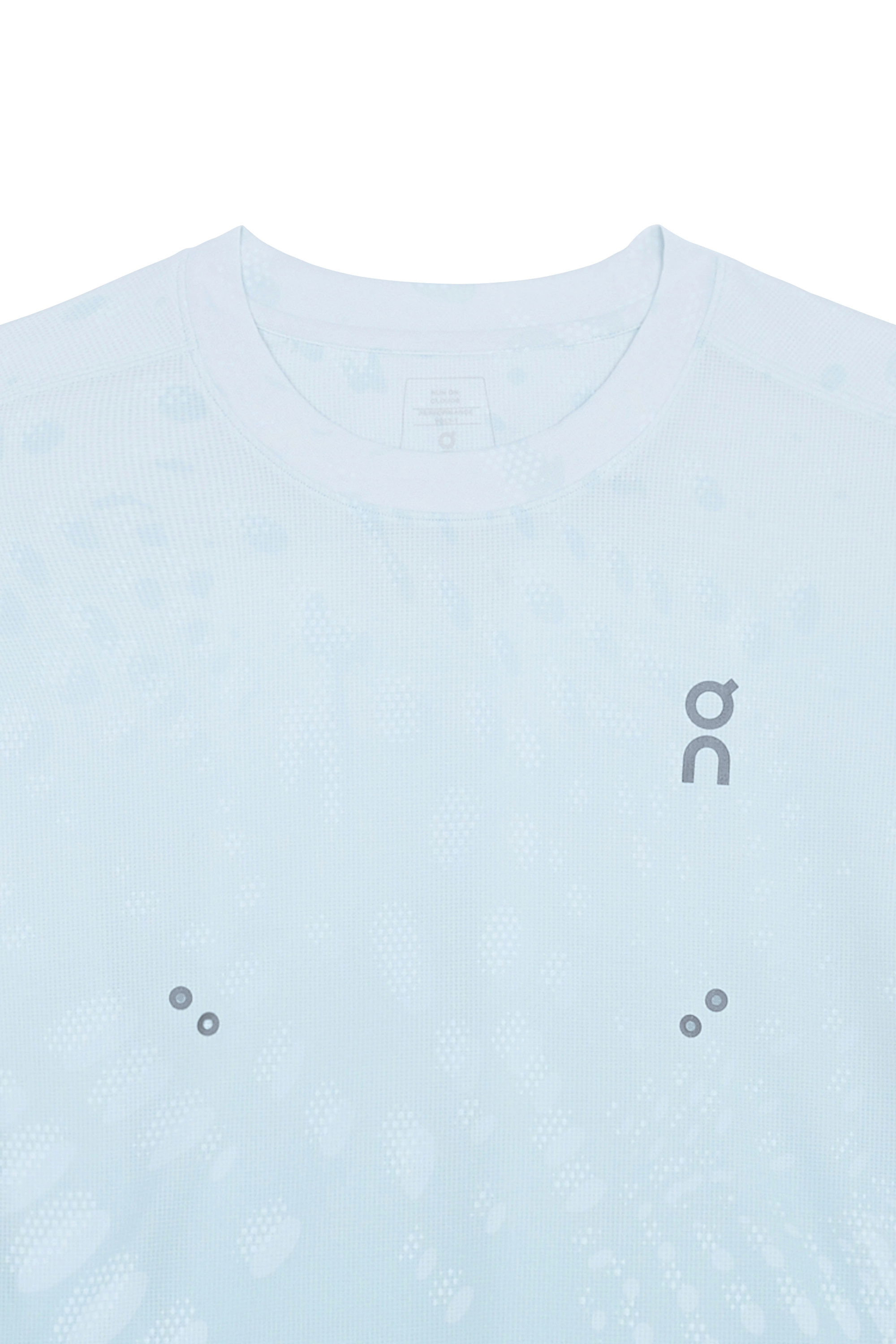 Regular-fit round-neck cotton T-shirt | Blue ON Women