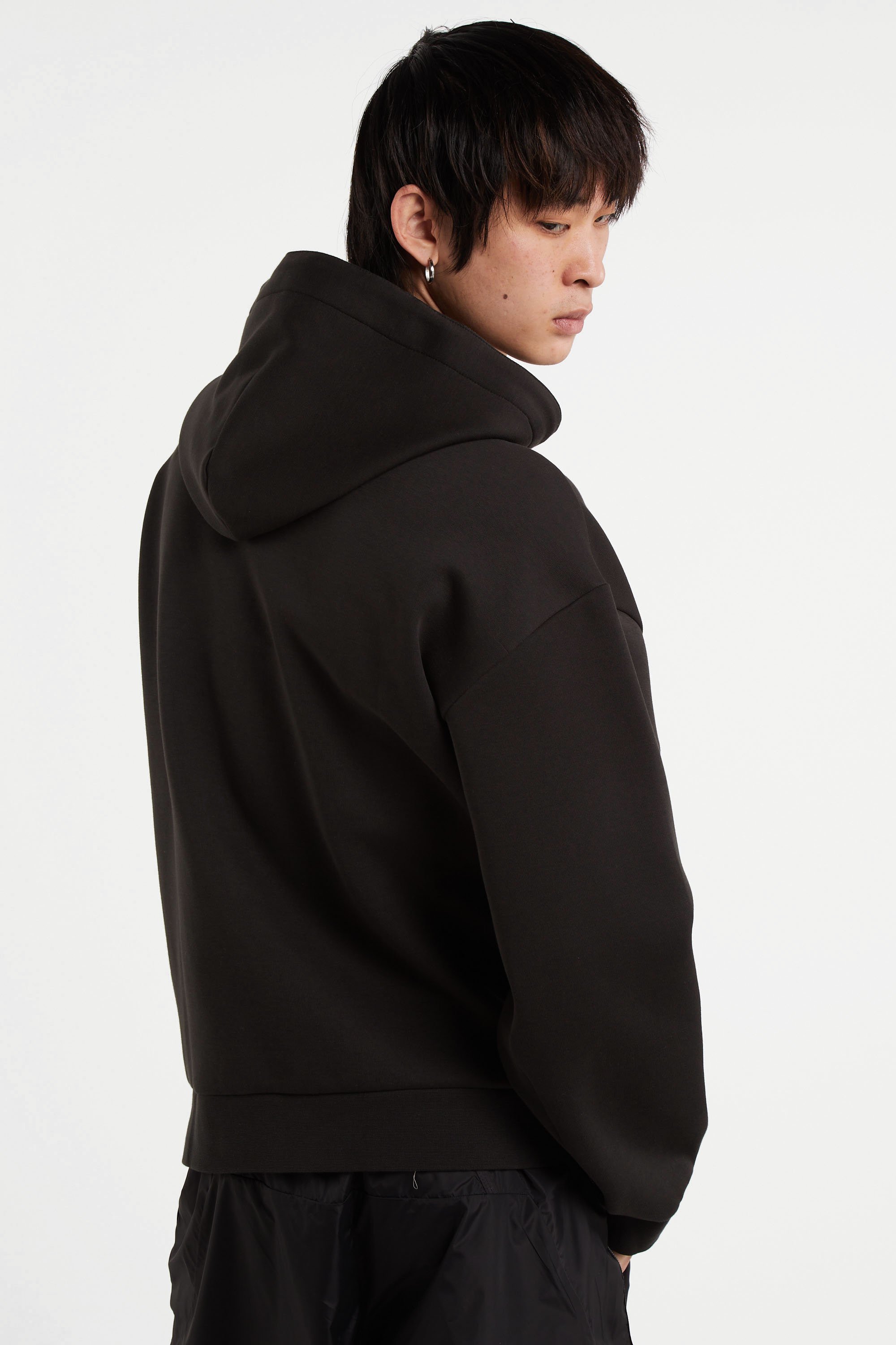 Hoodie zippé Noir