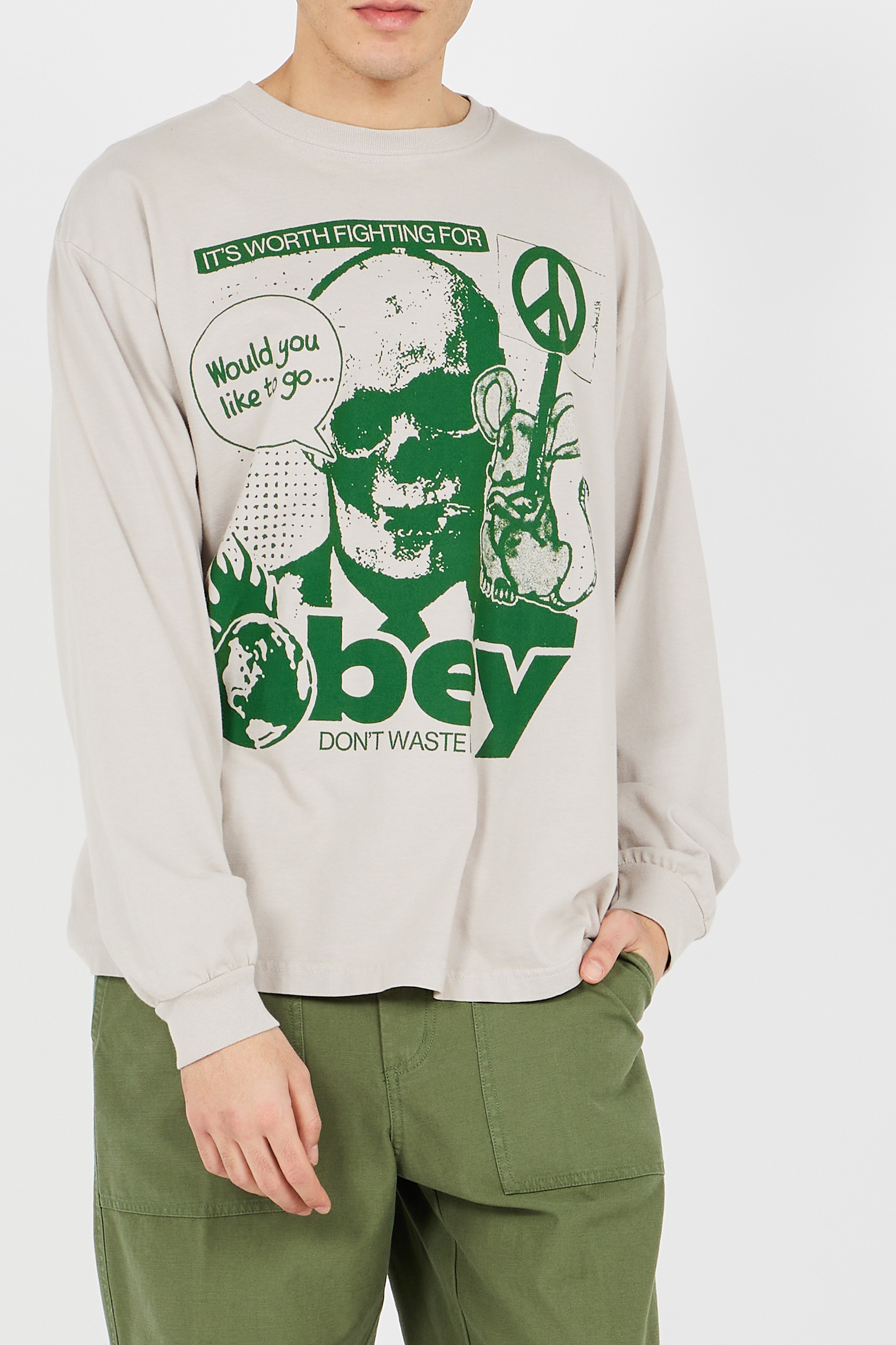 T-shirt | Gris OBEY Homme