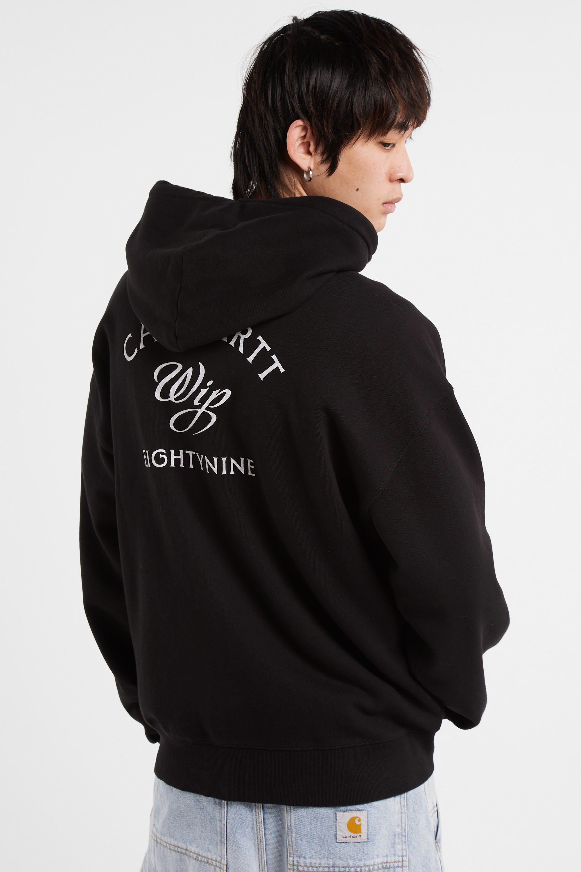 Hoodie zippé Noir