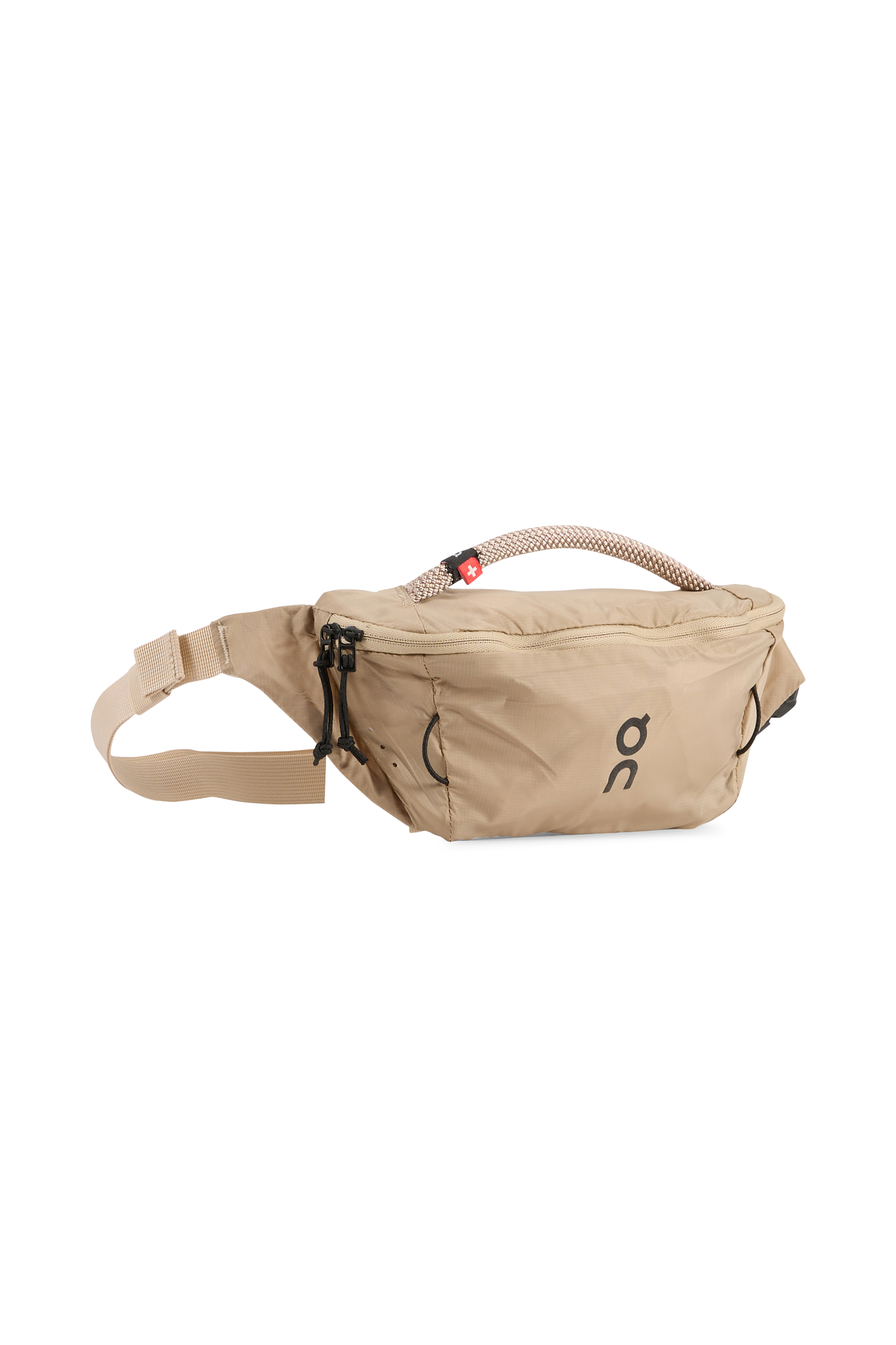 Canvas waist bag Brown