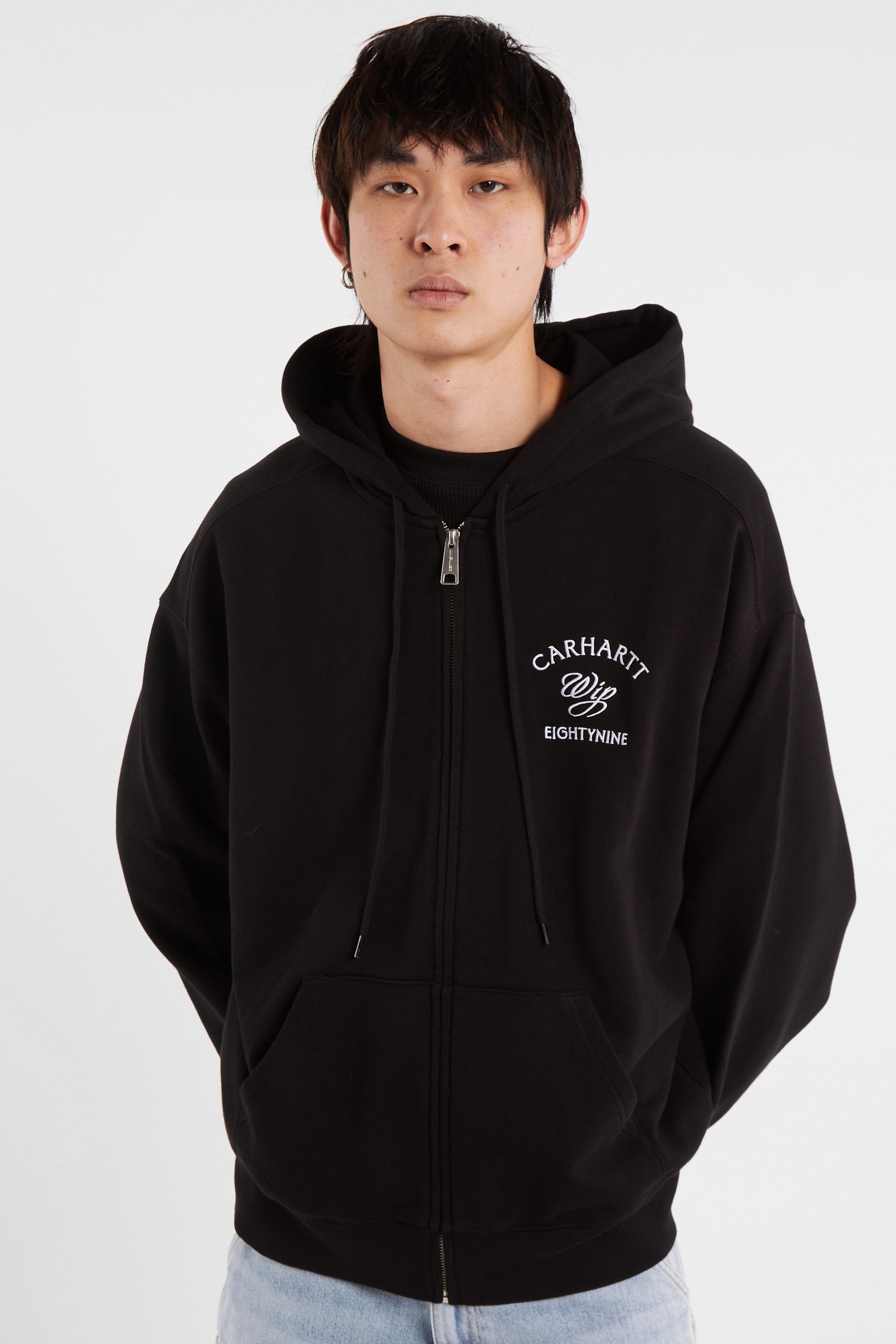Hoodie zippé Noir
