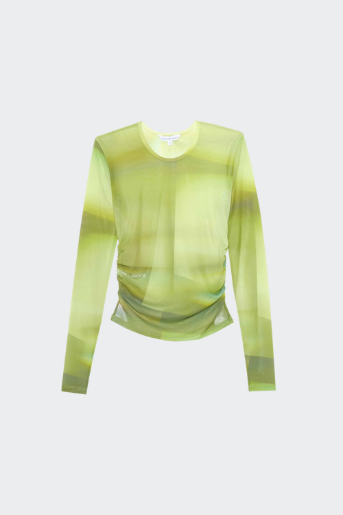 Calvin Klein Jeans Femme : Nouvelle Collection, Calvin Klein Golf  Sweat-shirt ras de cou Anthracite chiné